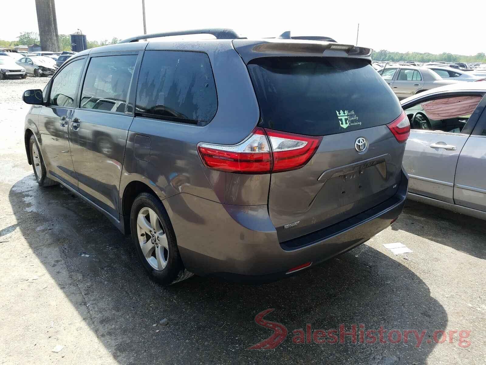 5TDKZ3DC2JS903026 2018 TOYOTA SIENNA