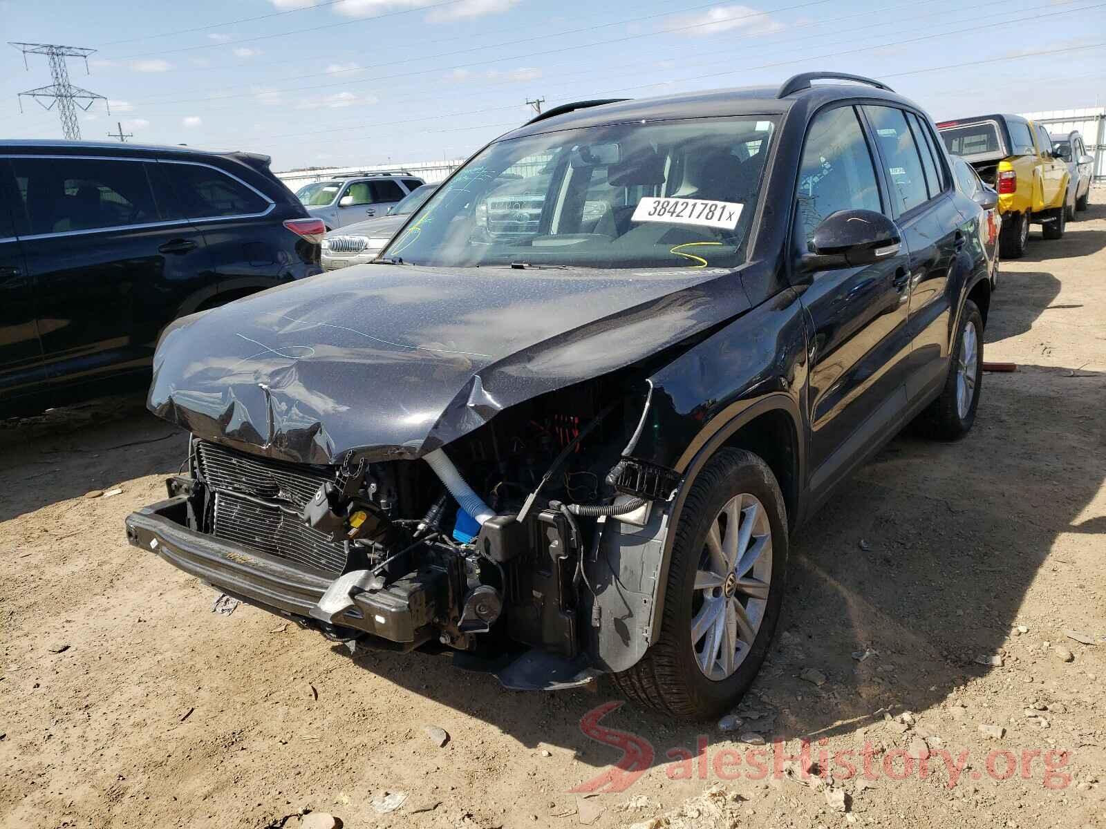 WVGBV7AX5HK045154 2017 VOLKSWAGEN TIGUAN