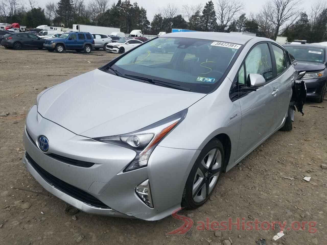 JTDKARFU8H3033715 2017 TOYOTA PRIUS