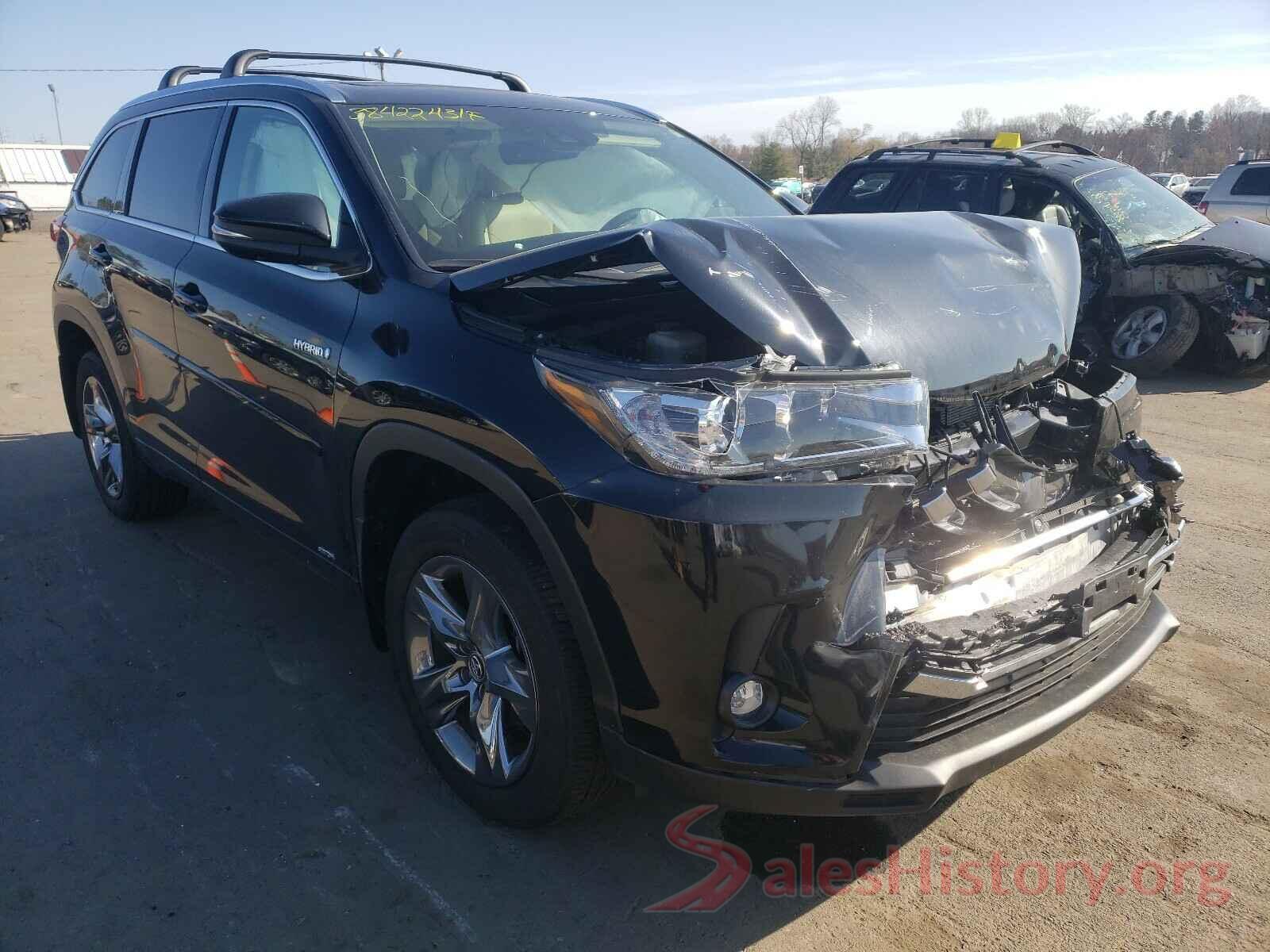 5TDDGRFH3KS070073 2019 TOYOTA HIGHLANDER