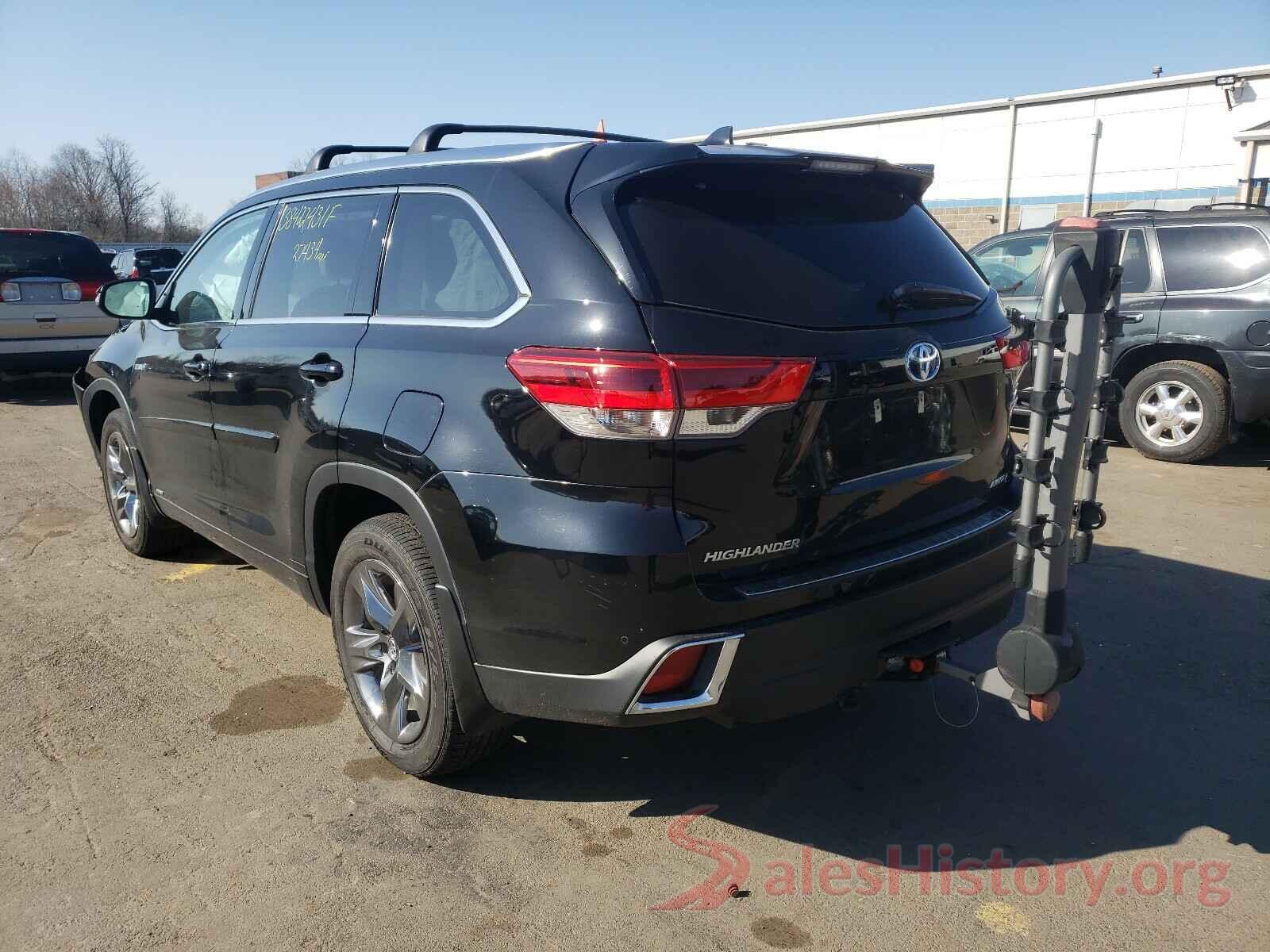 5TDDGRFH3KS070073 2019 TOYOTA HIGHLANDER