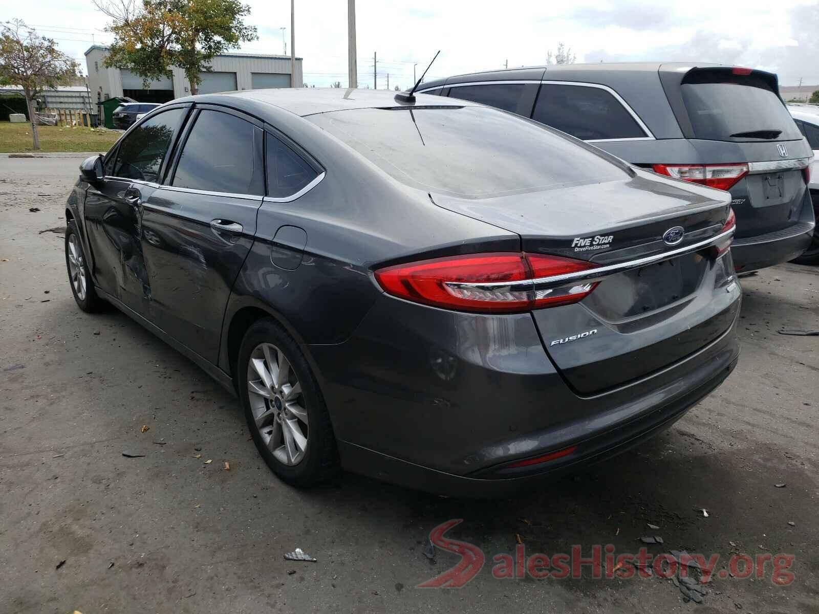 3FA6P0HDXHR126493 2017 FORD FUSION