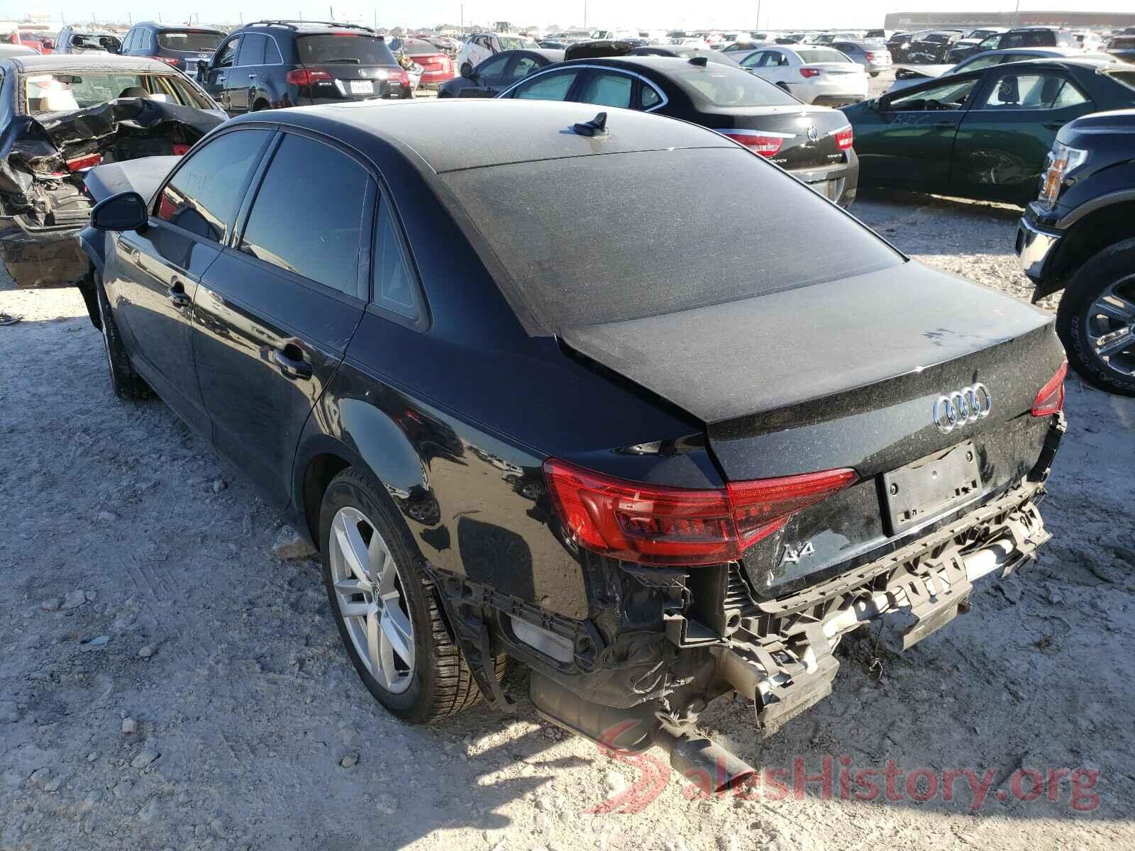 WAUGNAF4XHN009302 2017 AUDI A4