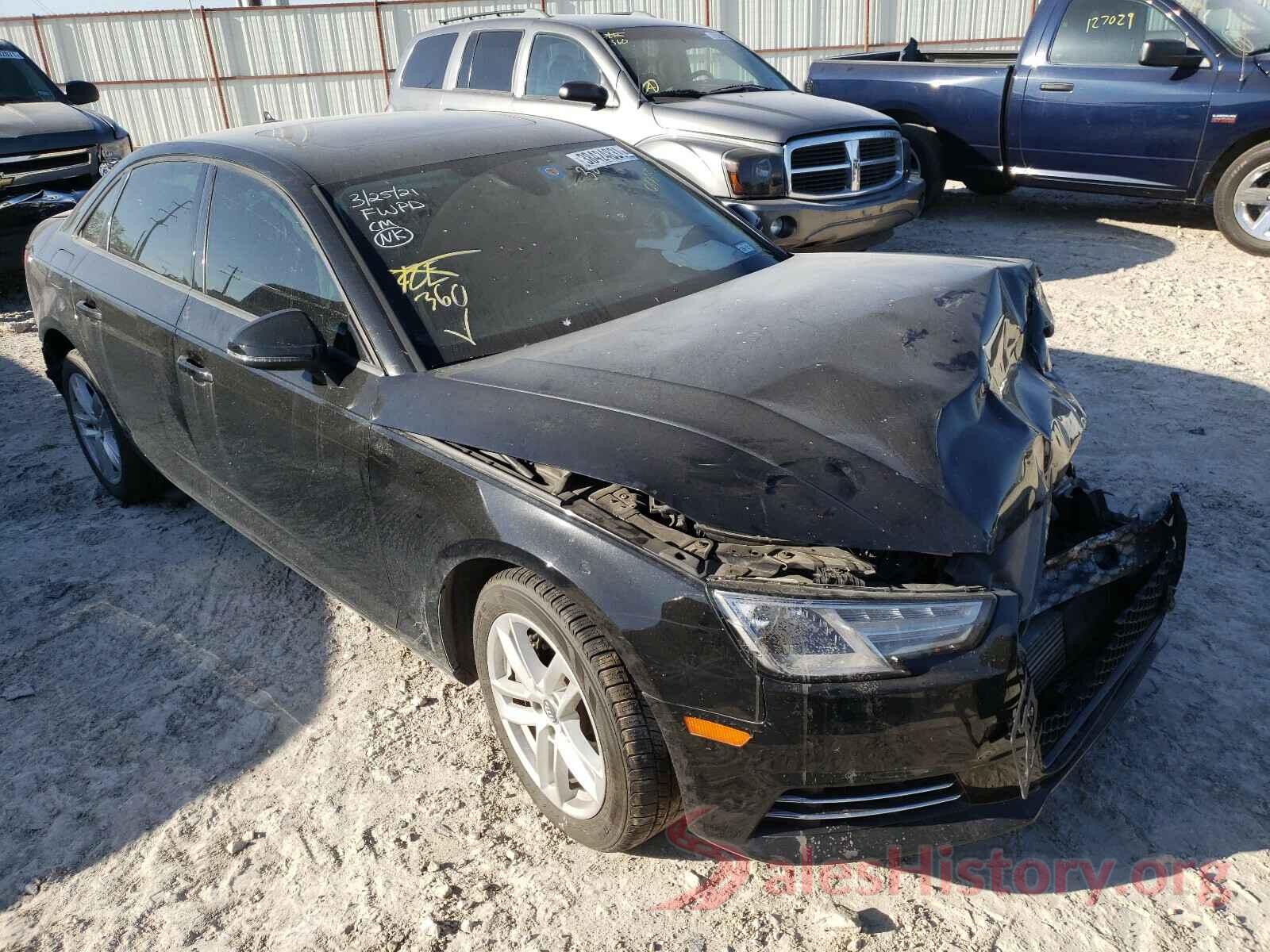 WAUGNAF4XHN009302 2017 AUDI A4