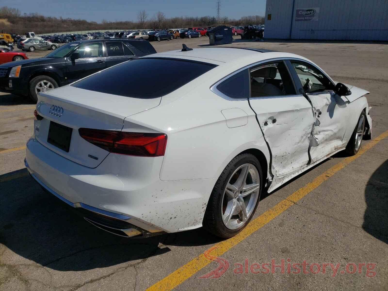 WAUDACF54MA016010 2021 AUDI A5