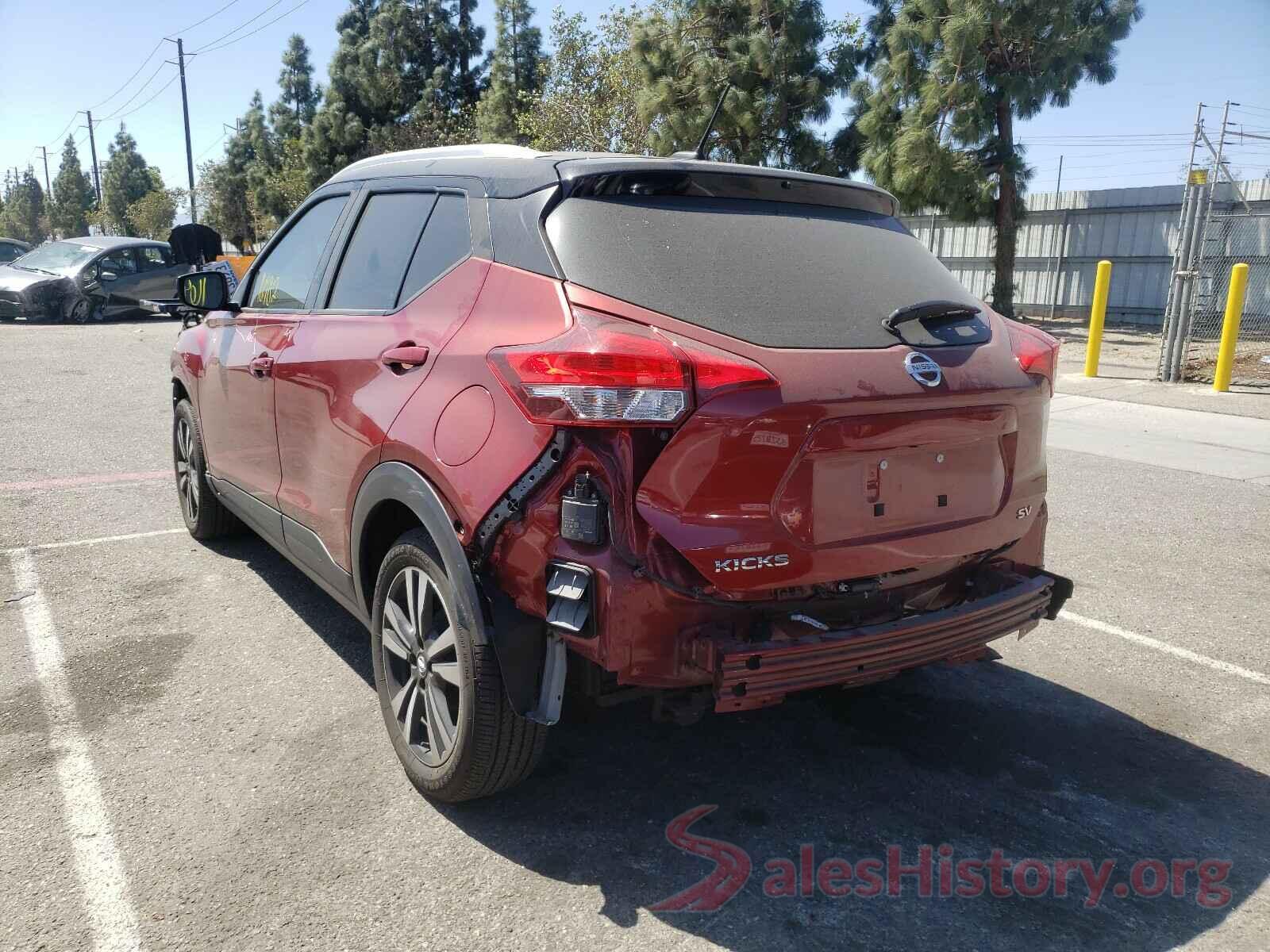 3N1CP5CU3KL563198 2019 NISSAN KICKS