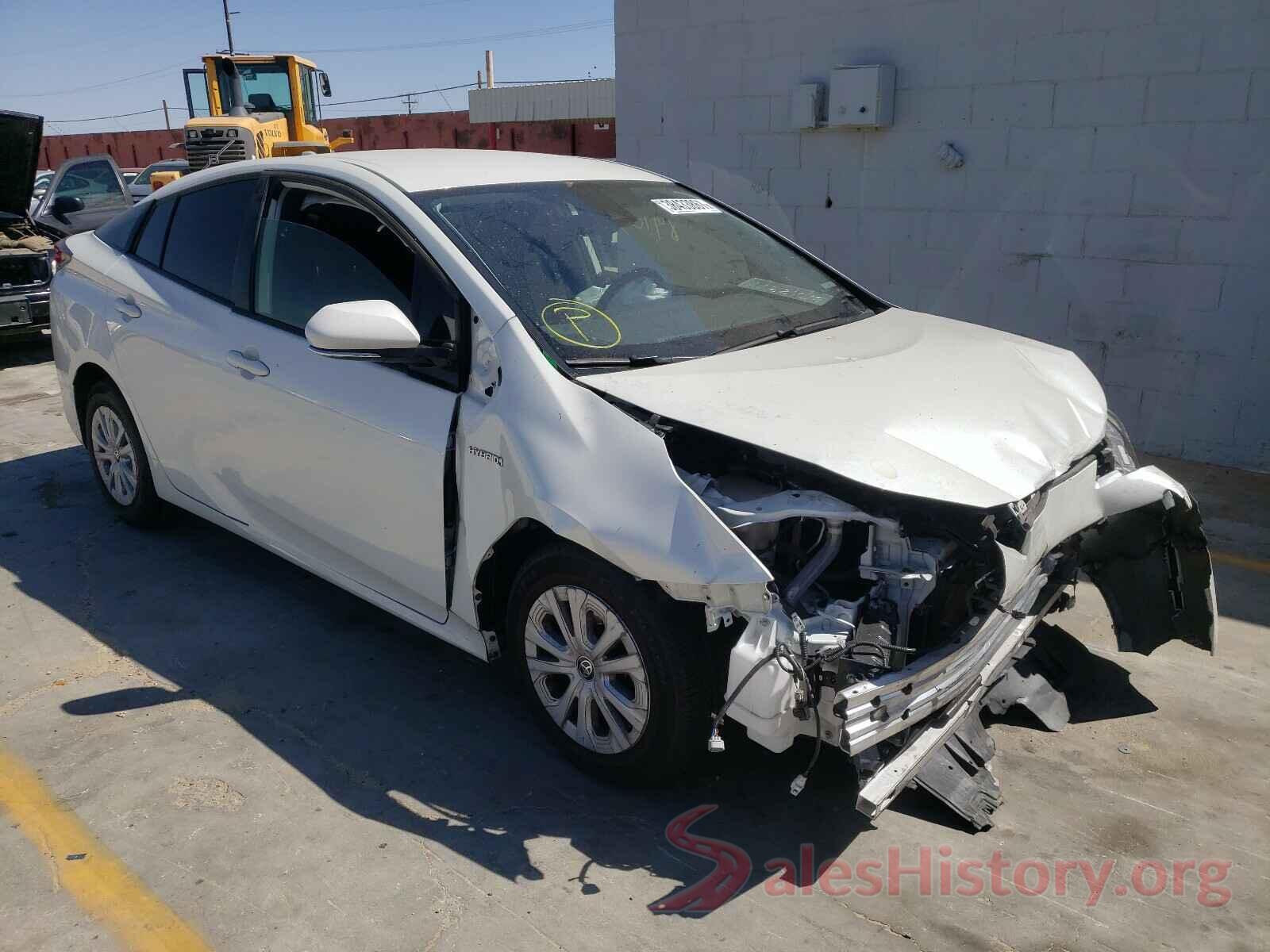 JTDKARFU0K3081765 2019 TOYOTA PRIUS