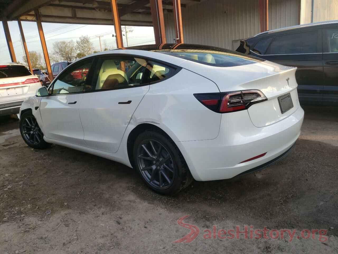 5YJ3E1EB5NF343782 2022 TESLA MODEL 3