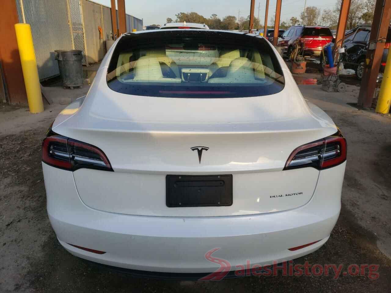 5YJ3E1EB5NF343782 2022 TESLA MODEL 3