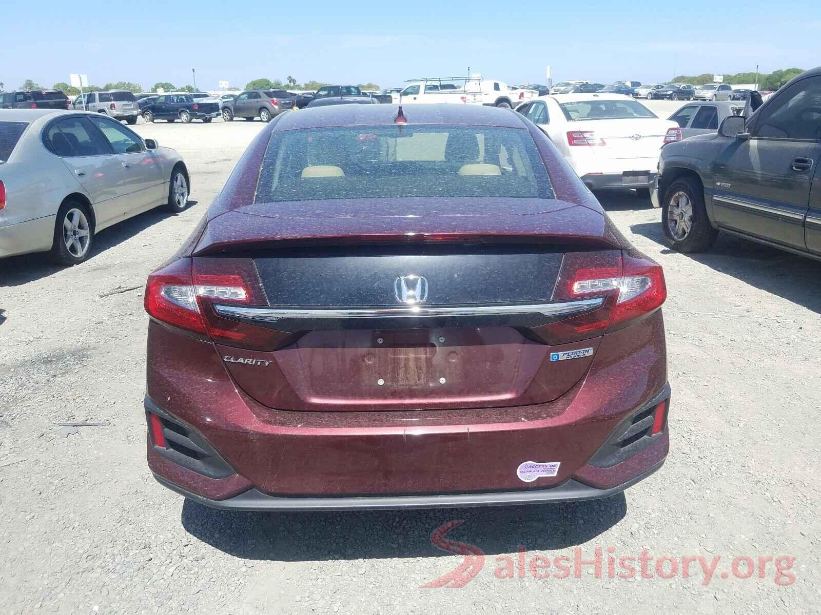 JHMZC5F15KC000569 2019 HONDA CLARITY