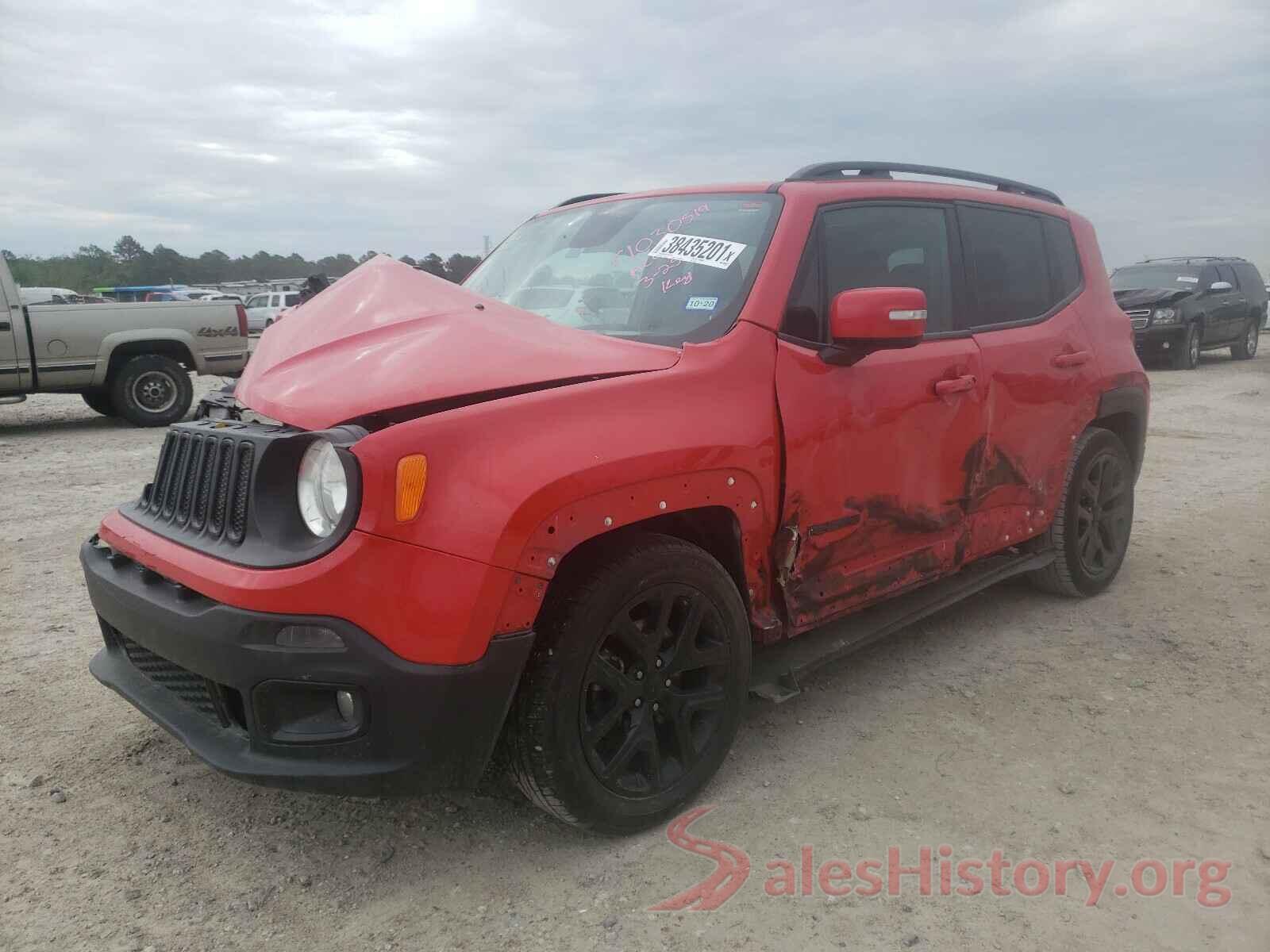 ZACCJABB8HPF93157 2017 JEEP RENEGADE