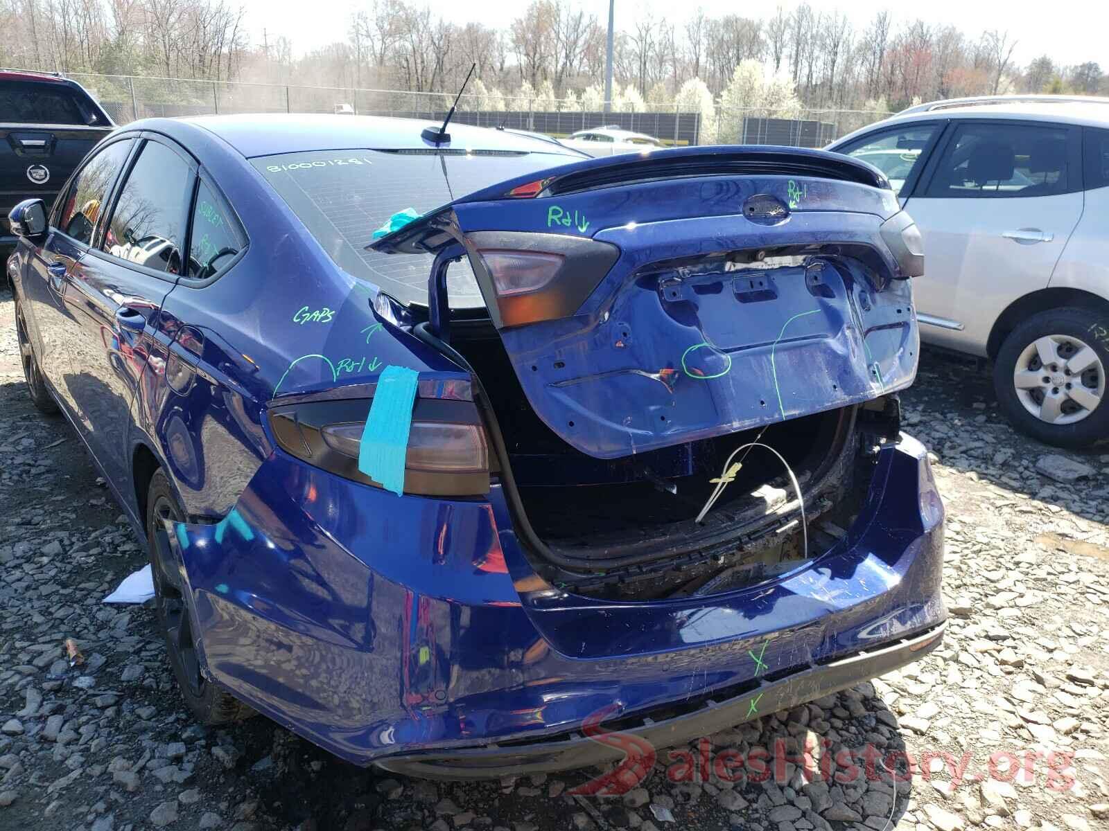 3FA6P0H7XGR336326 2016 FORD FUSION