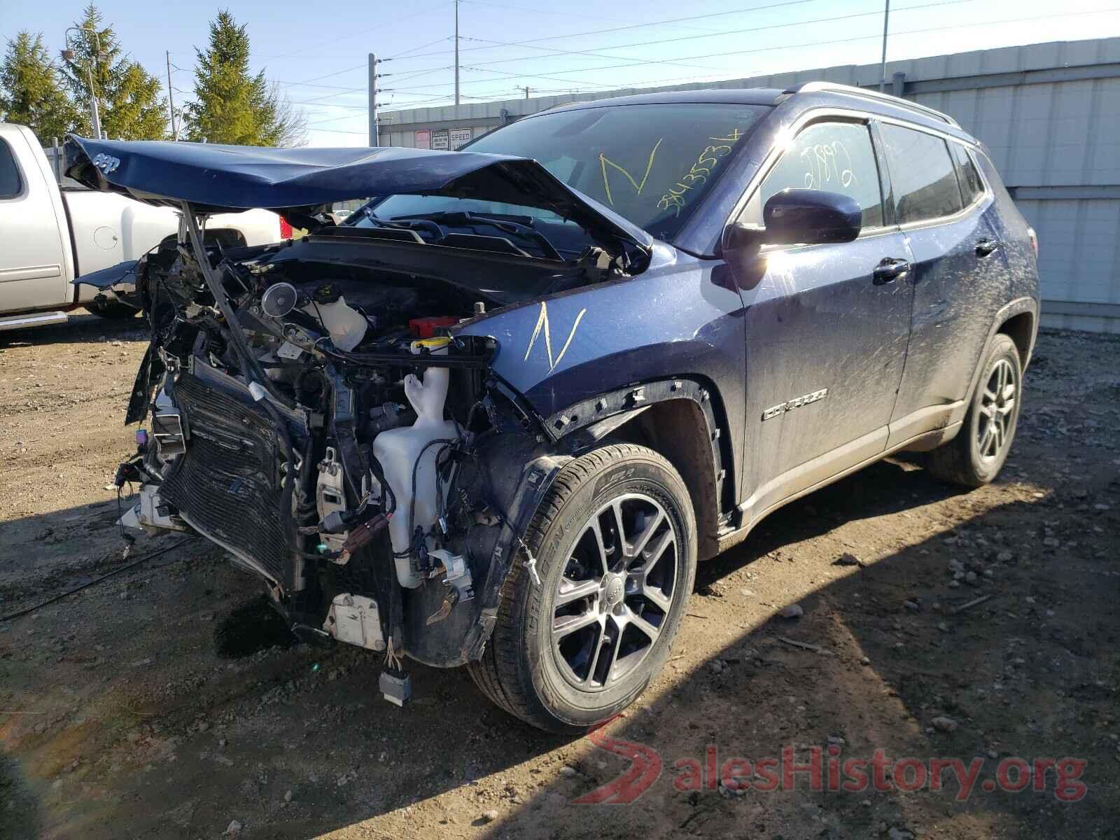 3C4NJDBB5KT654037 2019 JEEP COMPASS