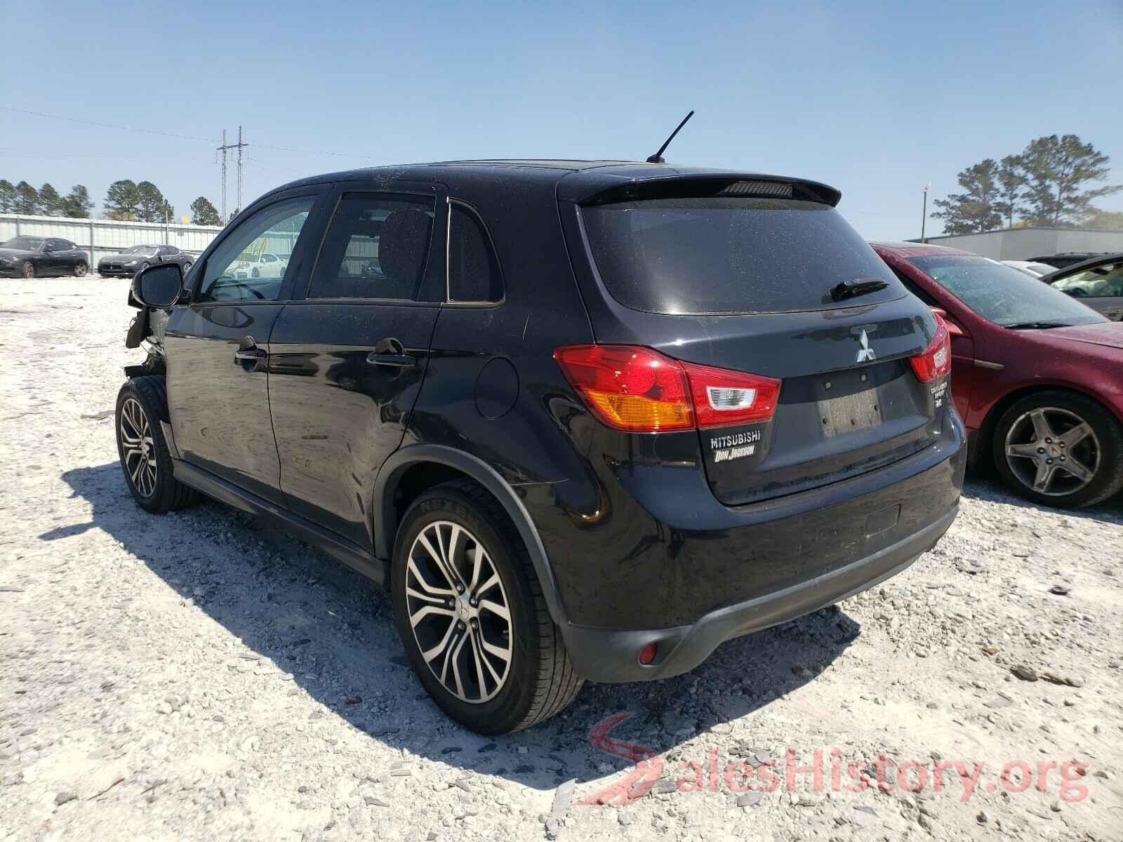 JA4AP3AWXGZ050862 2016 MITSUBISHI OUTLANDER