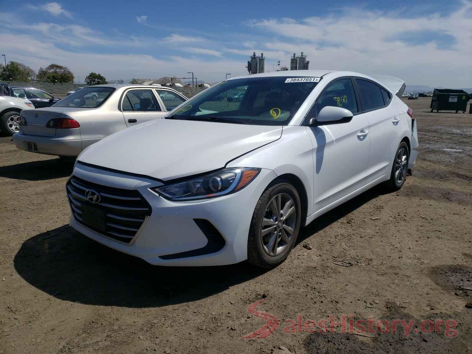 5NPD84LF8HH141303 2017 HYUNDAI ELANTRA