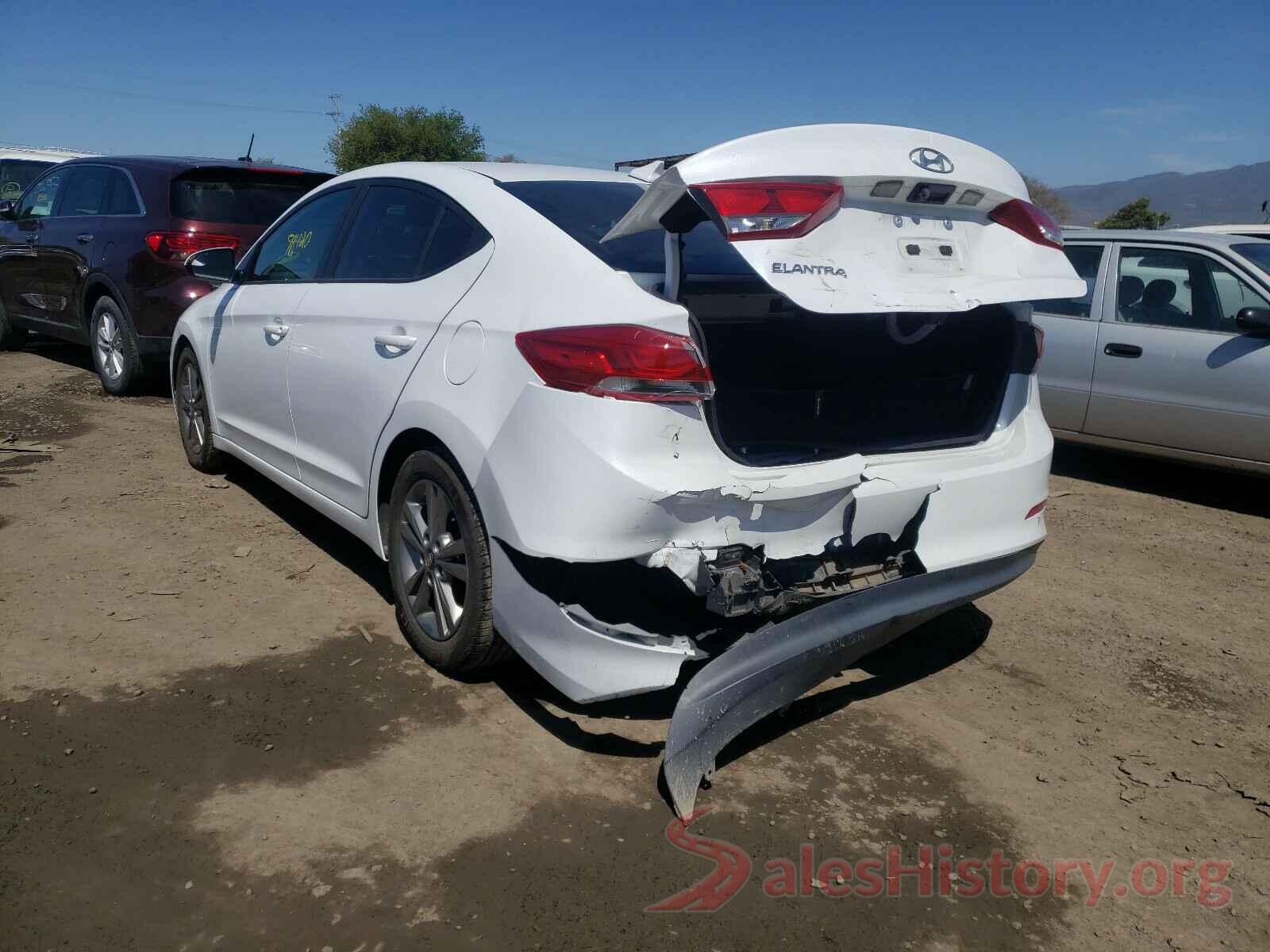 5NPD84LF8HH141303 2017 HYUNDAI ELANTRA