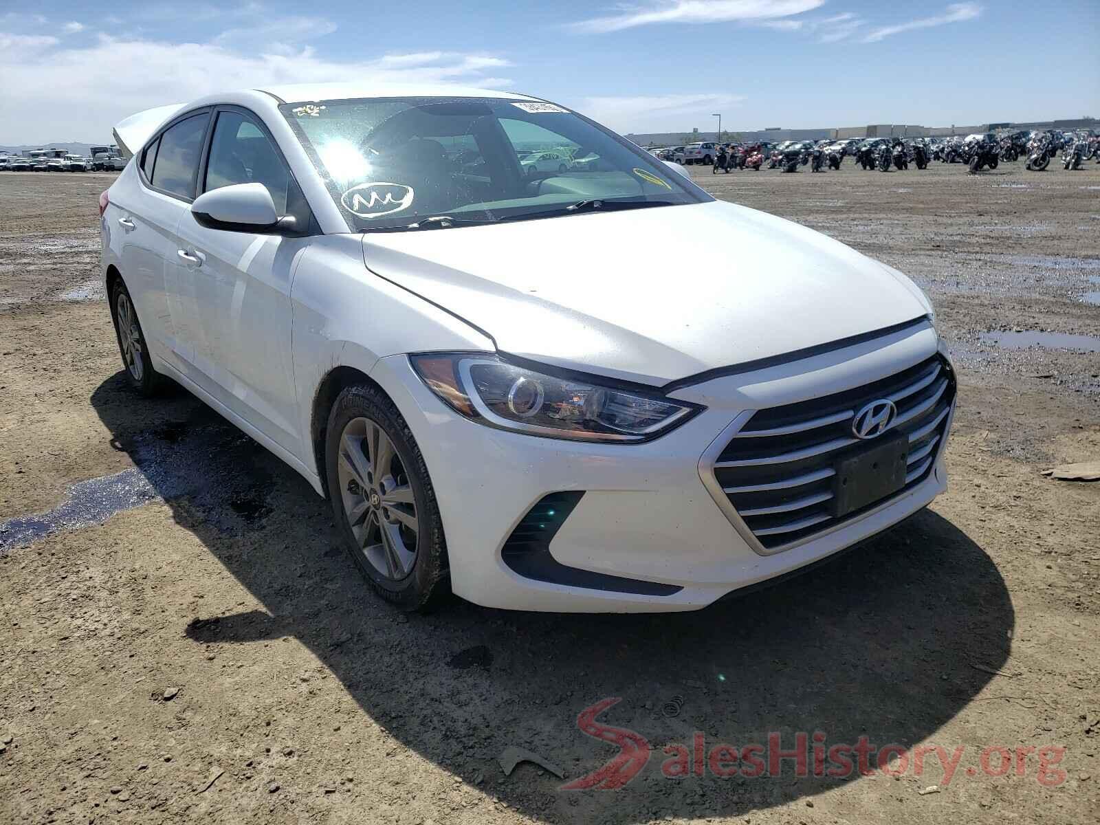 5NPD84LF8HH141303 2017 HYUNDAI ELANTRA