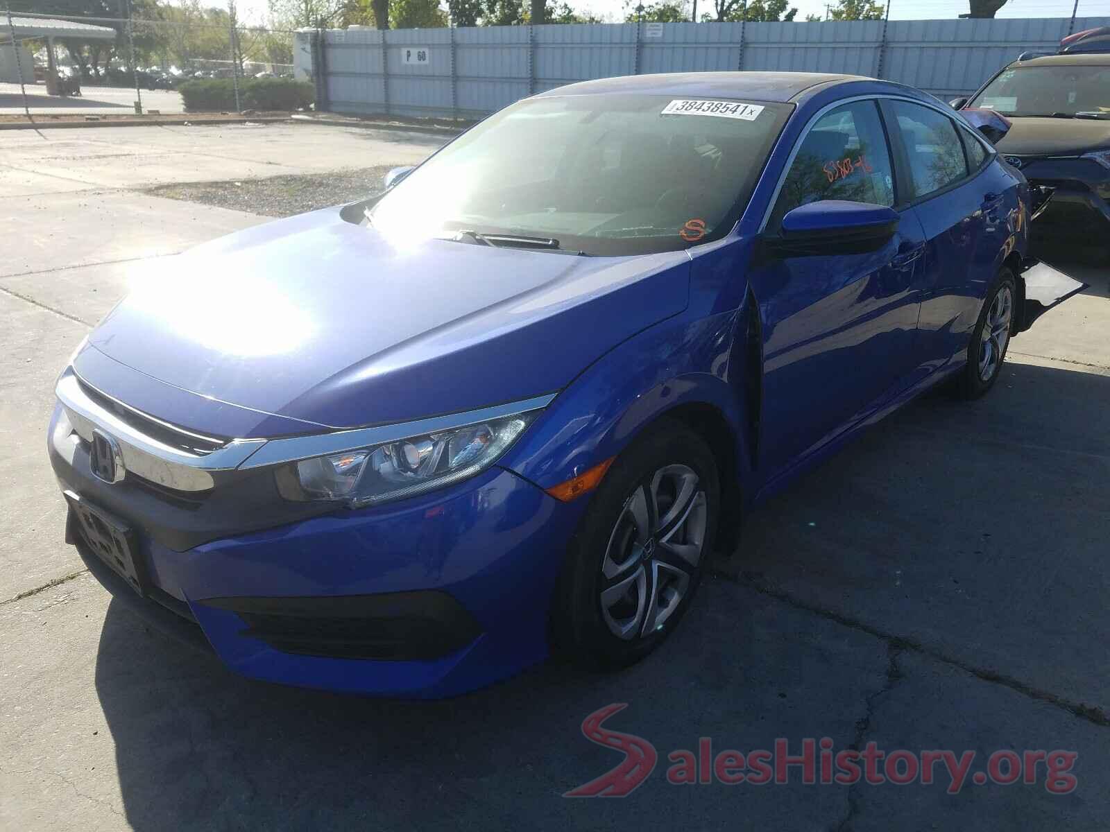 19XFC2F5XGE203561 2016 HONDA CIVIC