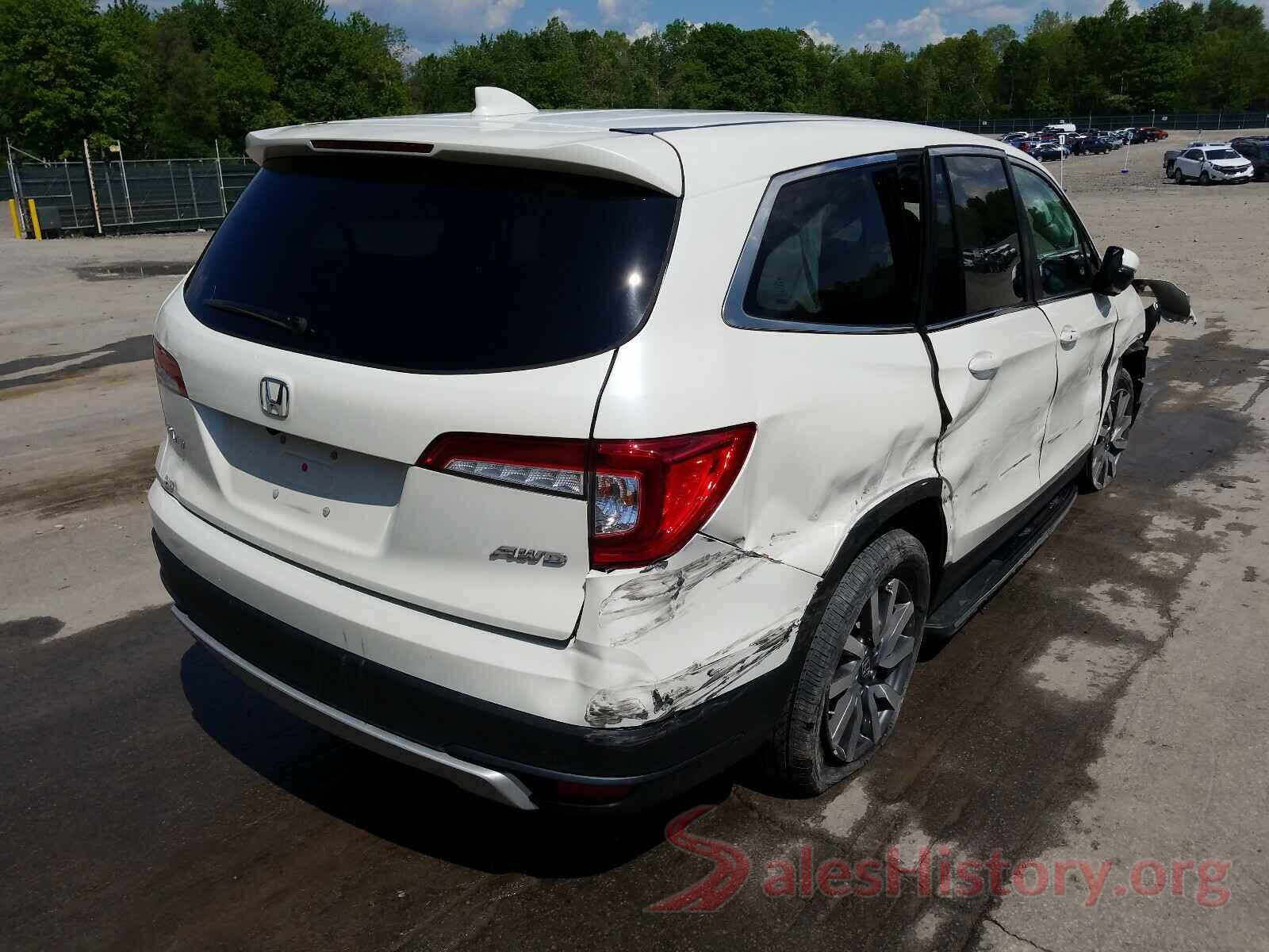 5FNYF6H59KB056611 2019 HONDA PILOT