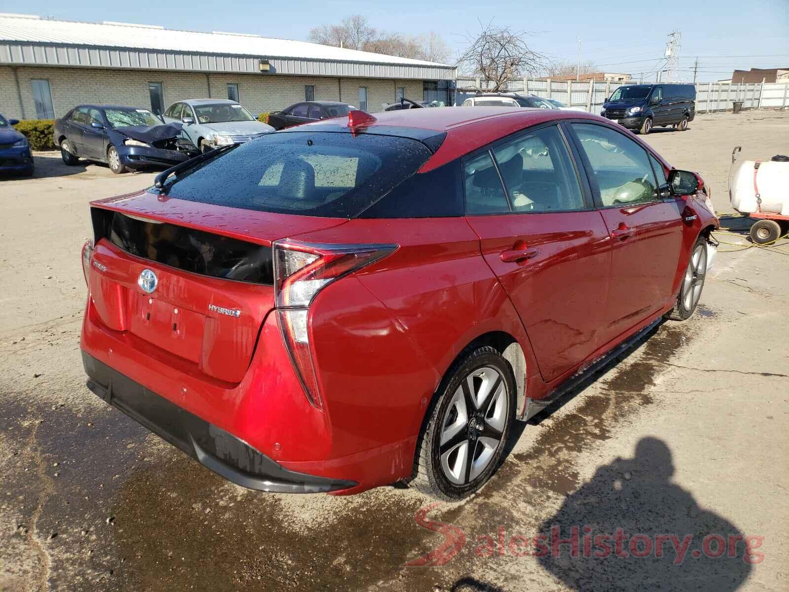 JTDKARFU2J3553396 2018 TOYOTA PRIUS