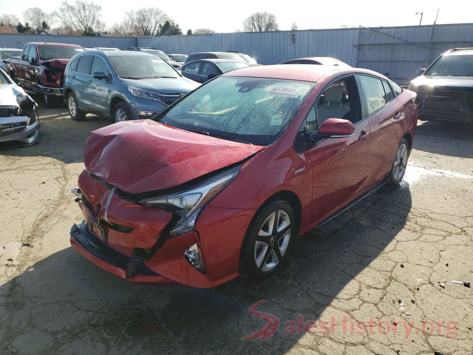 JTDKARFU2J3553396 2018 TOYOTA PRIUS