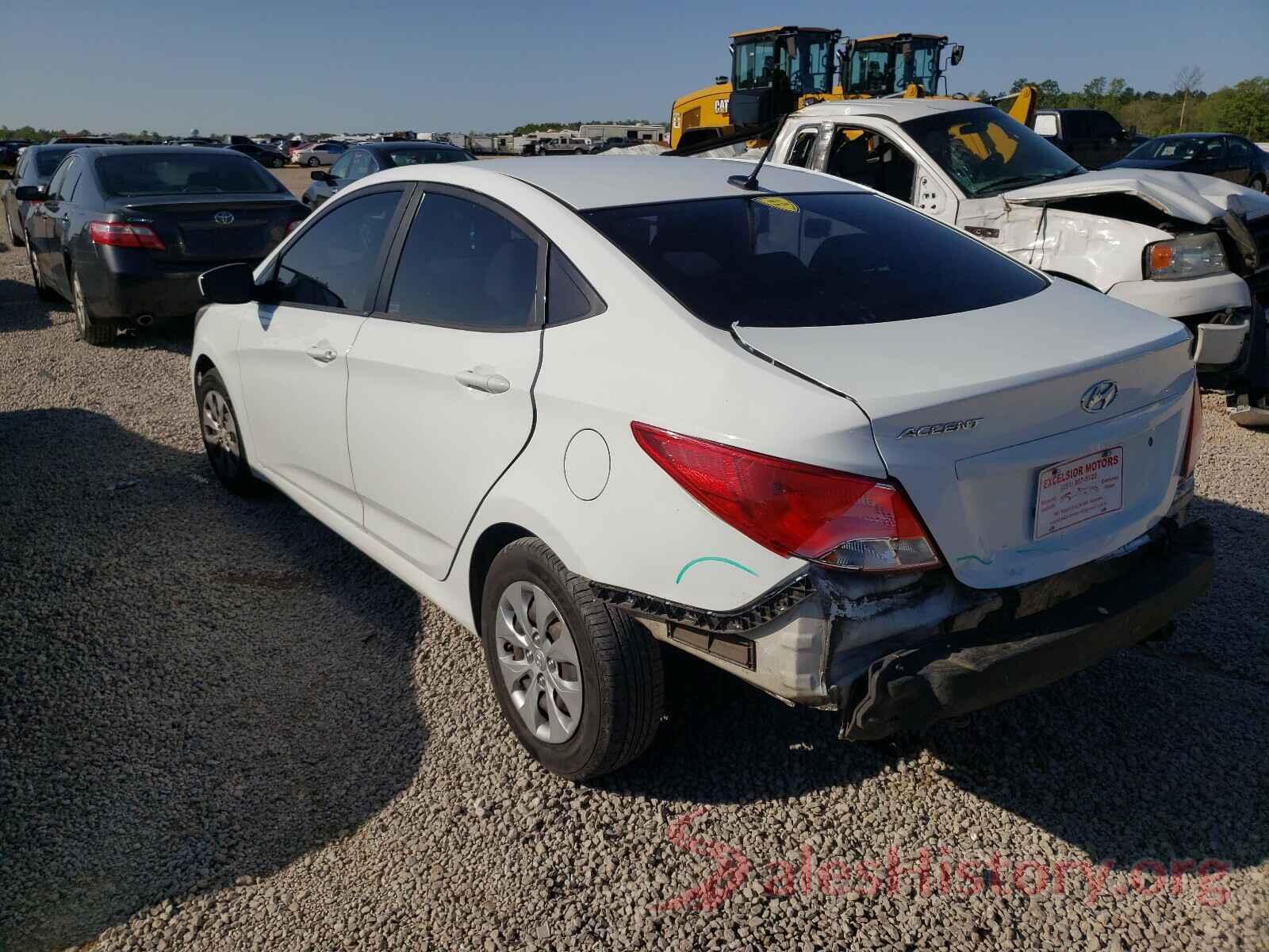 KMHCT4AE5GU076706 2016 HYUNDAI ACCENT