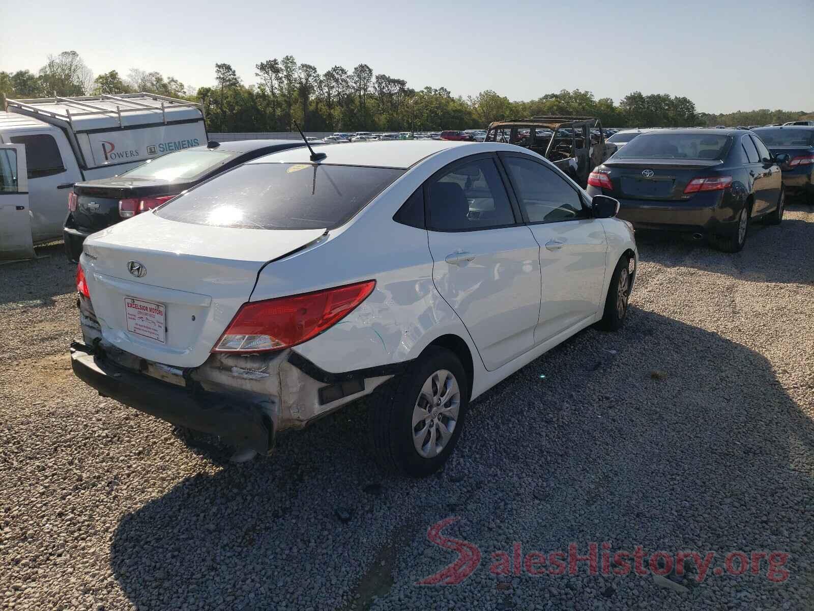 KMHCT4AE5GU076706 2016 HYUNDAI ACCENT