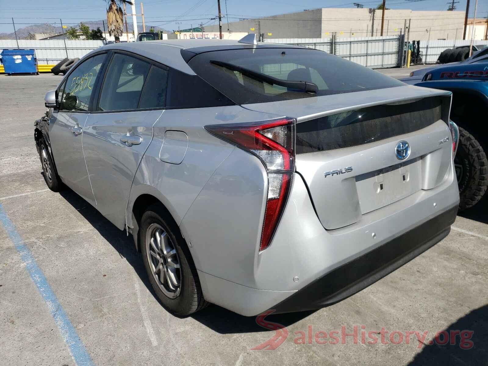 JTDKBRFU7J3582809 2018 TOYOTA PRIUS