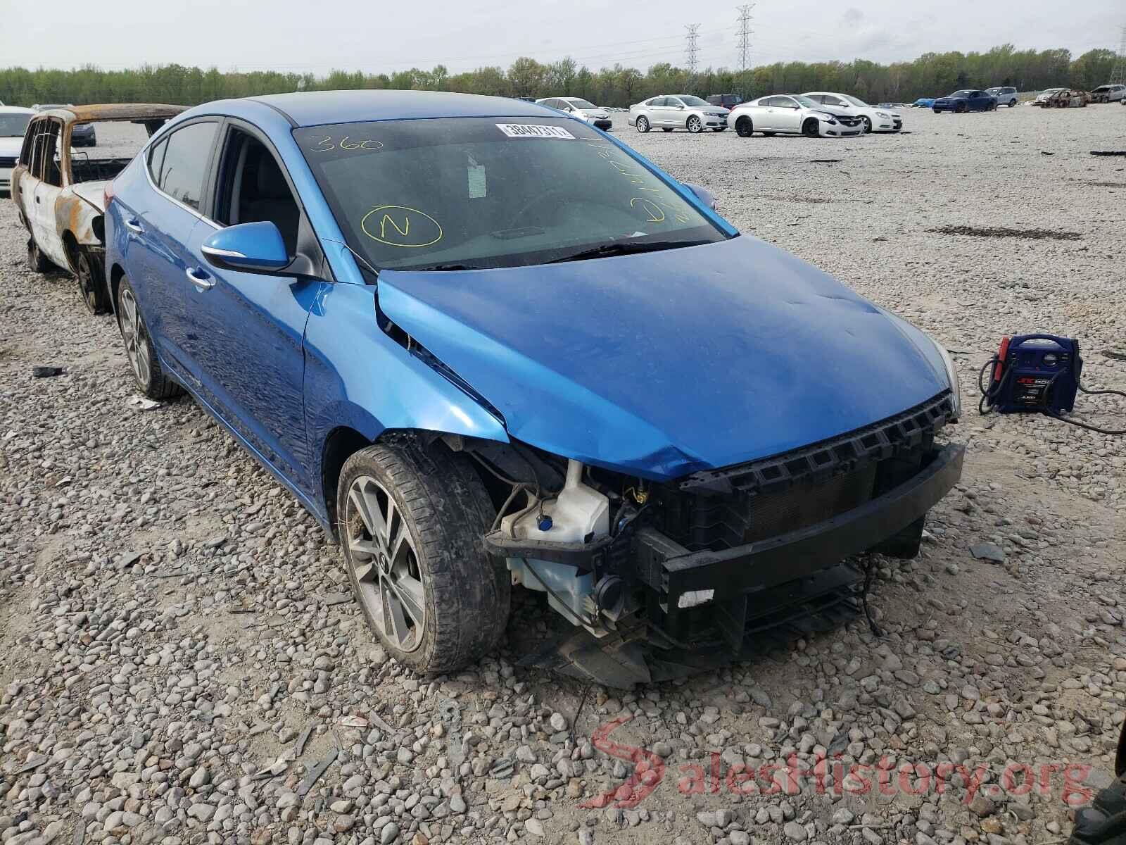 5NPD84LF7HH046537 2017 HYUNDAI ELANTRA