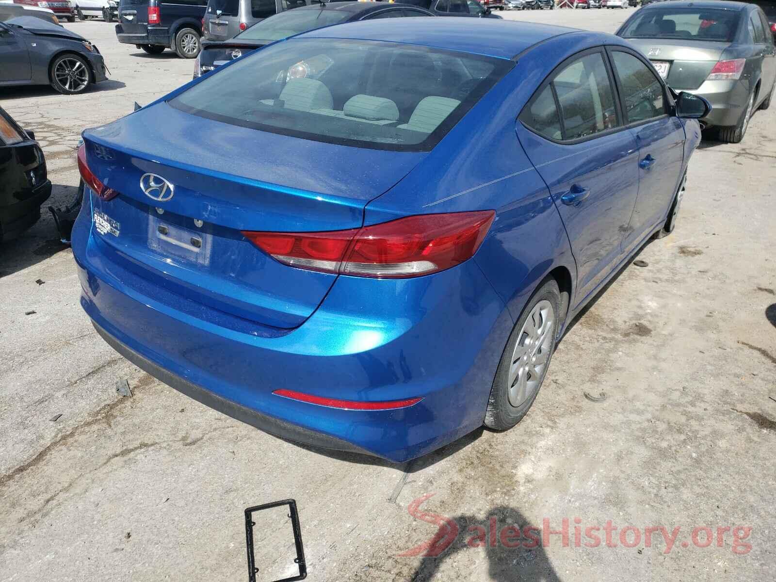 KMHD74LF8JU453552 2018 HYUNDAI ELANTRA