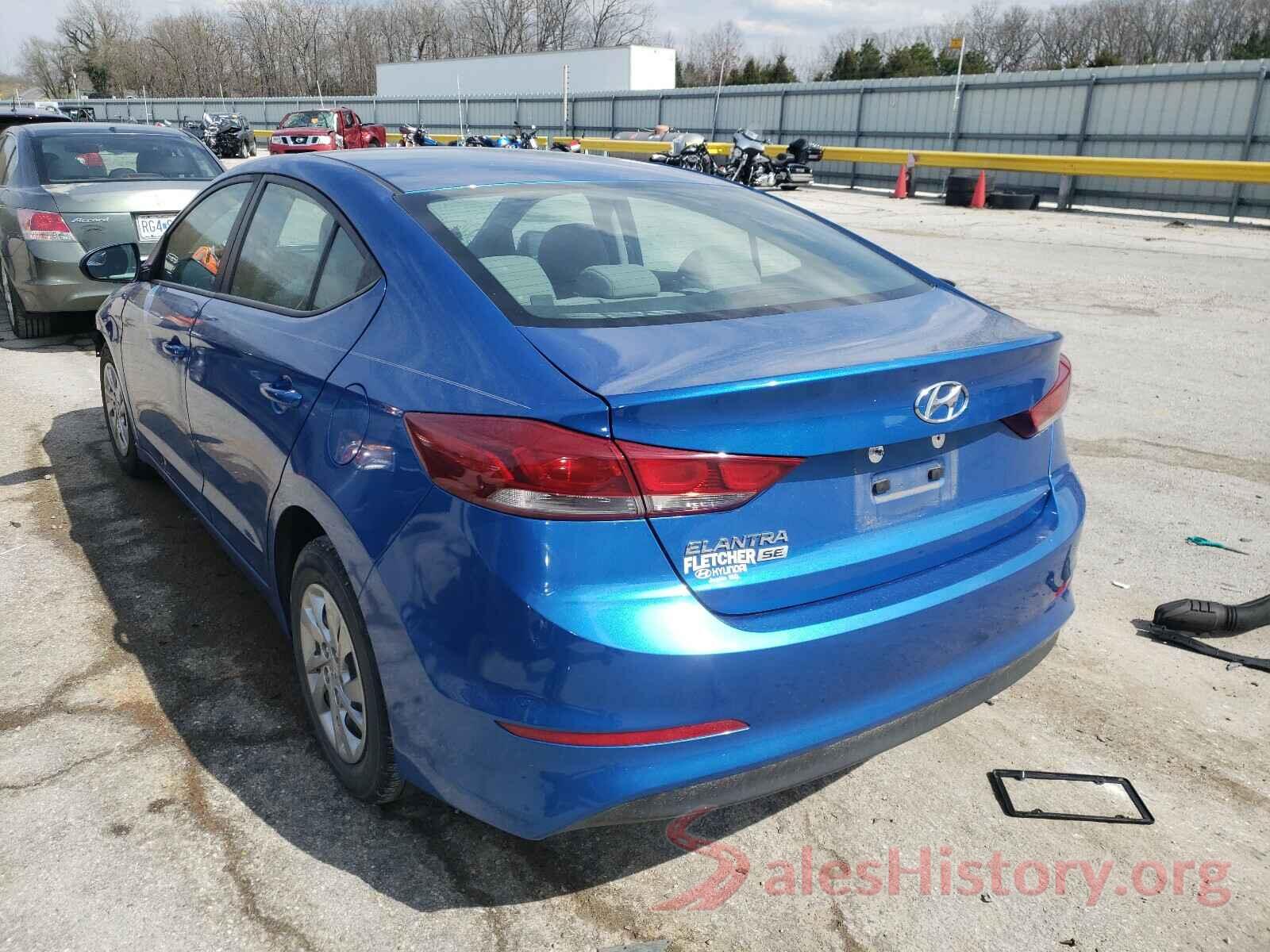 KMHD74LF8JU453552 2018 HYUNDAI ELANTRA