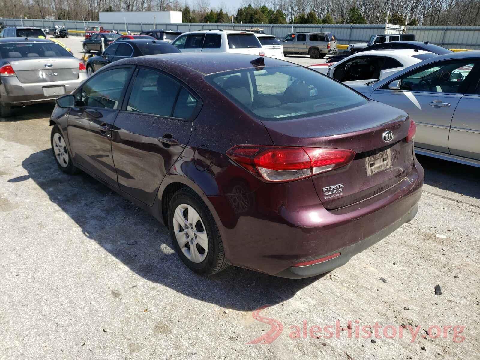 3KPFK4A77HE156367 2017 KIA FORTE