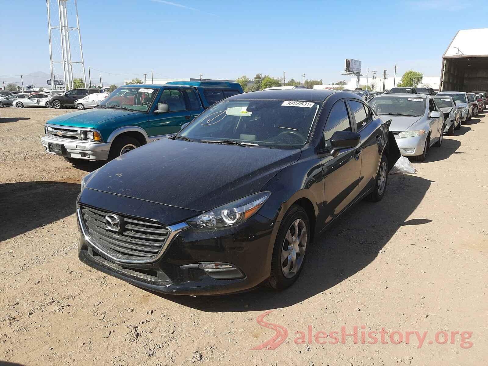 3MZBN1U7XJM167470 2018 MAZDA 3