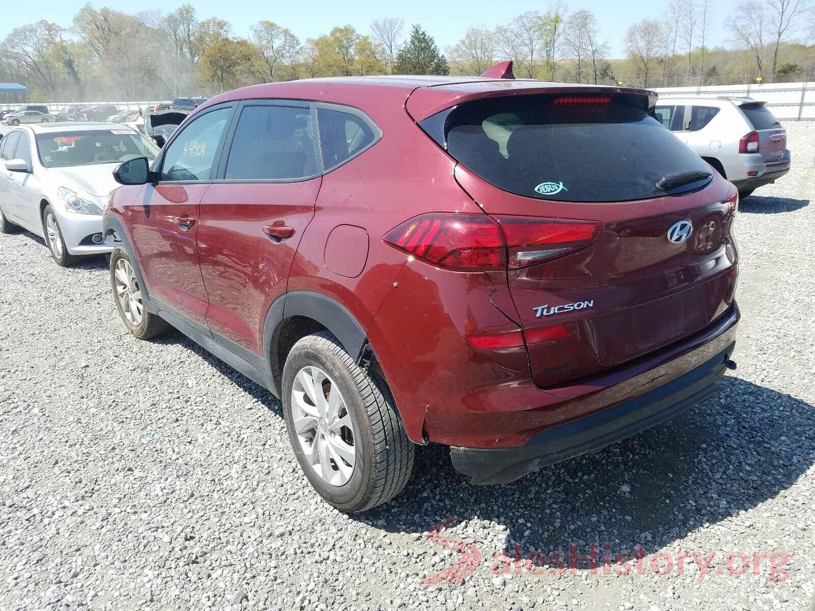 KM8J23A42KU911231 2019 HYUNDAI TUCSON