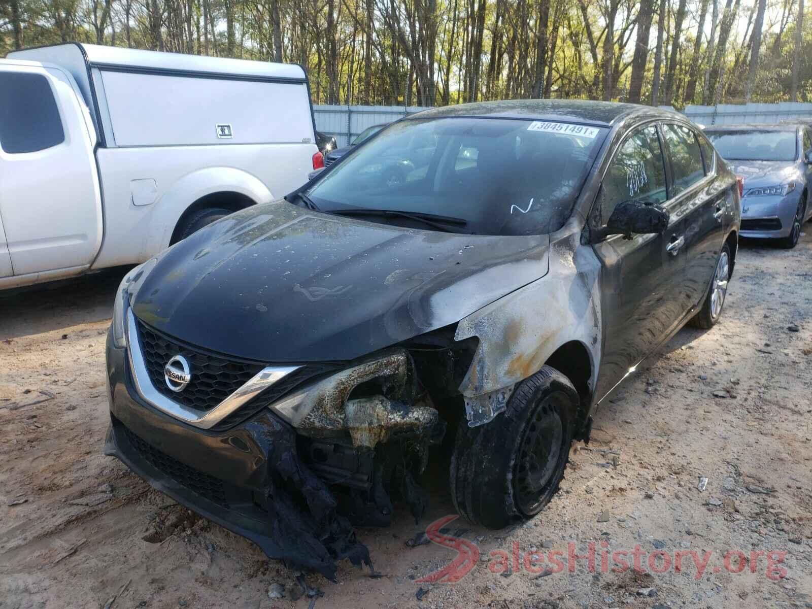 3N1AB7AP4KY393287 2019 NISSAN SENTRA