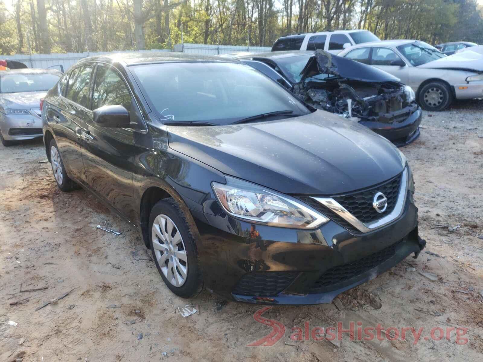 3N1AB7AP4KY393287 2019 NISSAN SENTRA