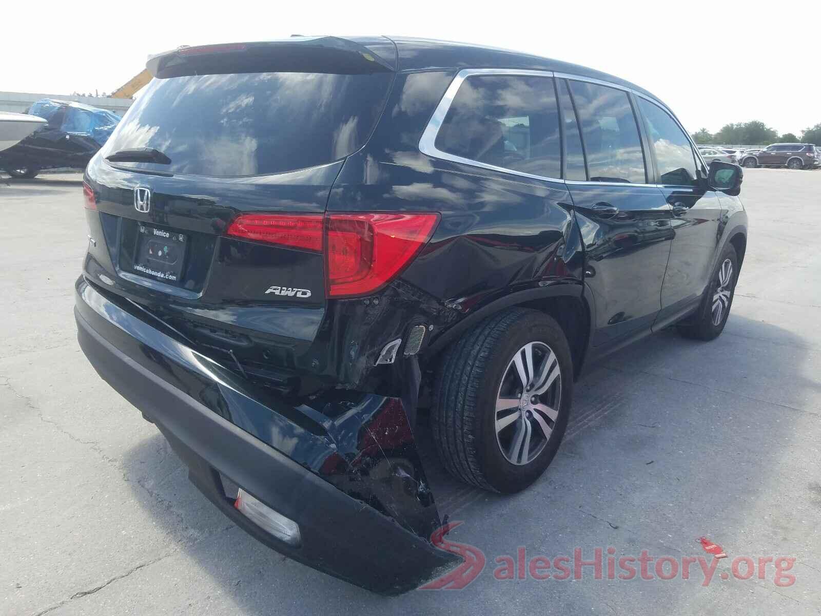 5FNYF6H58GB088456 2016 HONDA PILOT