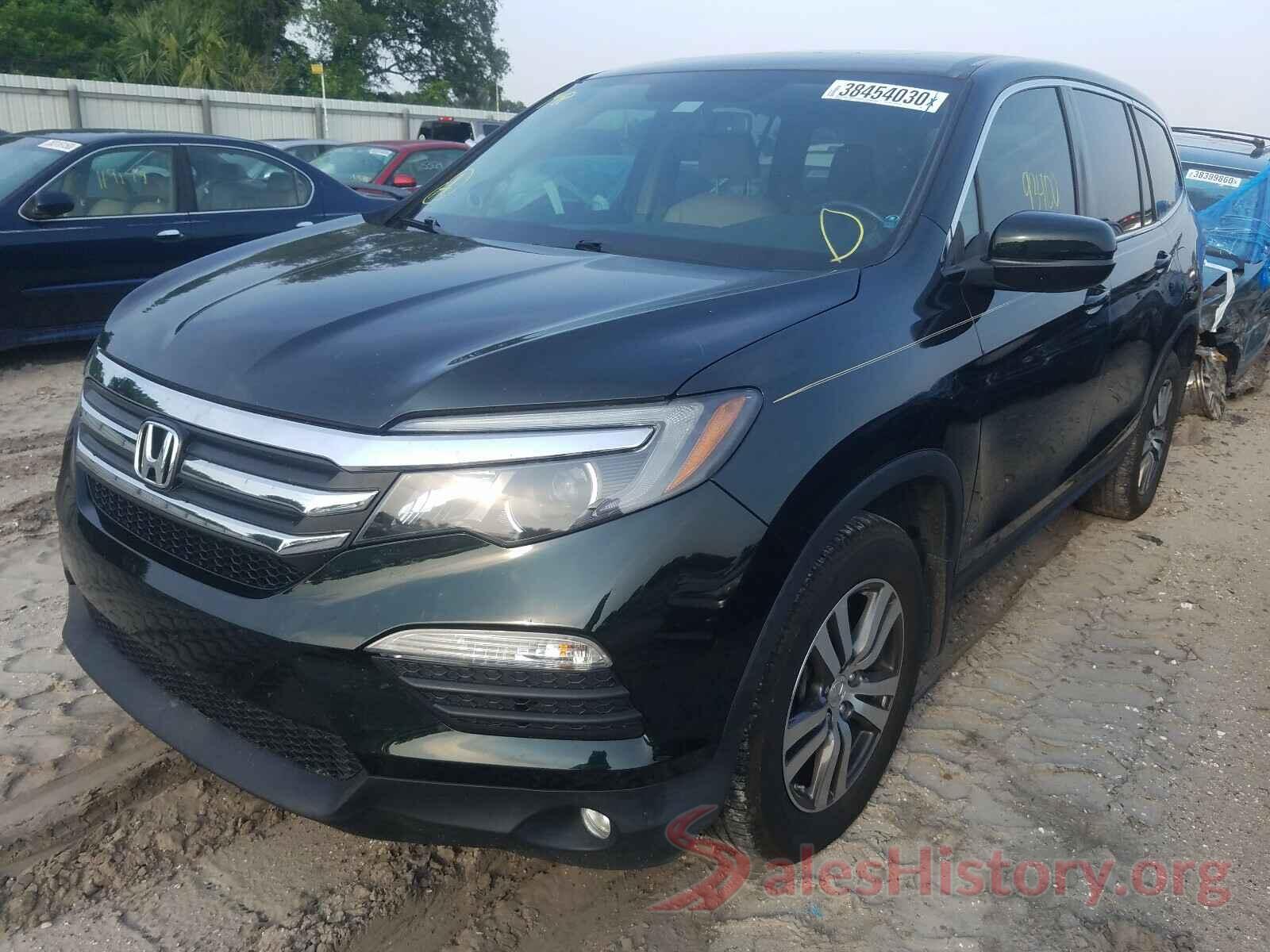 5FNYF6H58GB088456 2016 HONDA PILOT