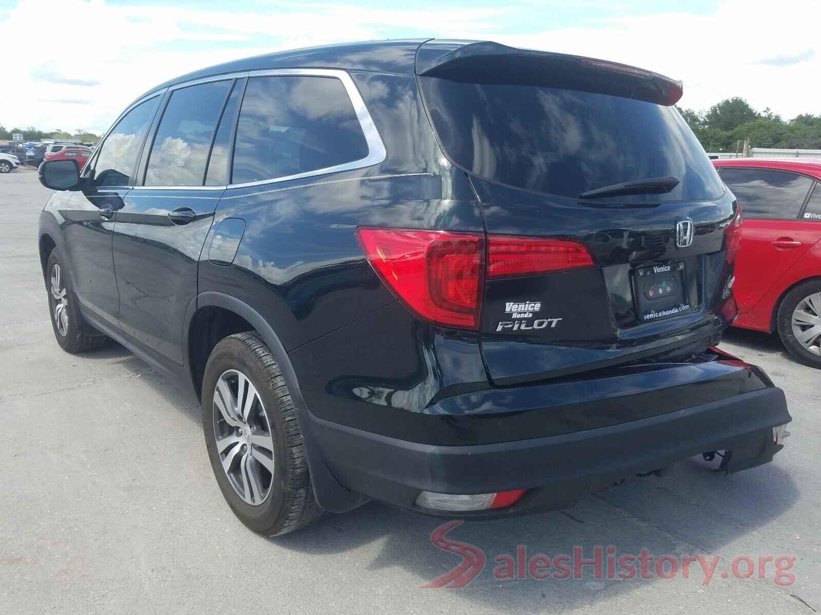 5FNYF6H58GB088456 2016 HONDA PILOT