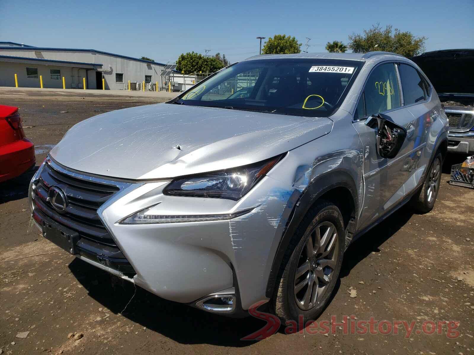 JTJYARBZ5G2030073 2016 LEXUS NX