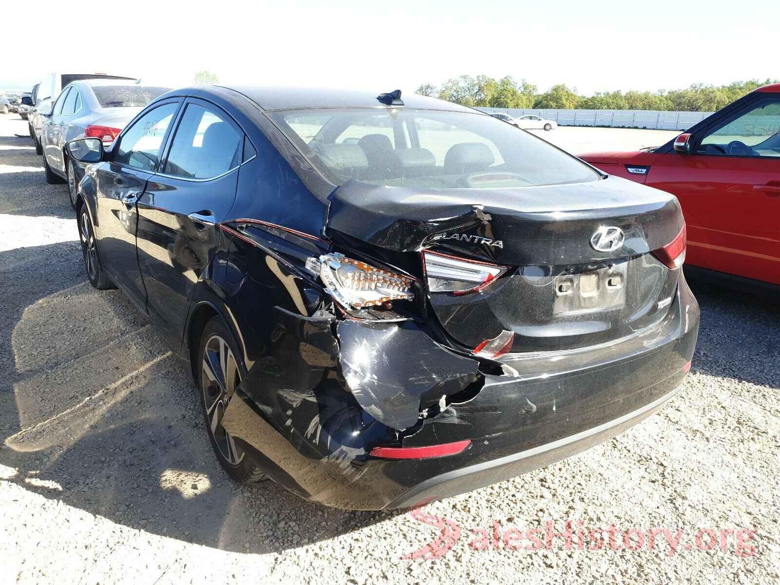 KMHDH4AEXGU626410 2016 HYUNDAI ELANTRA