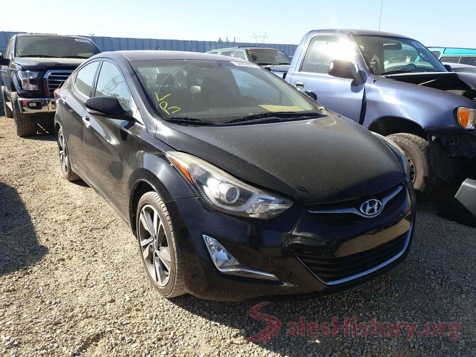 KMHDH4AEXGU626410 2016 HYUNDAI ELANTRA