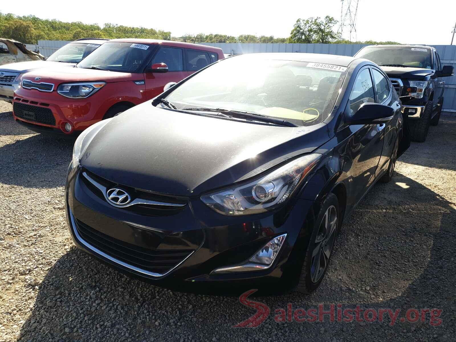 KMHDH4AEXGU626410 2016 HYUNDAI ELANTRA