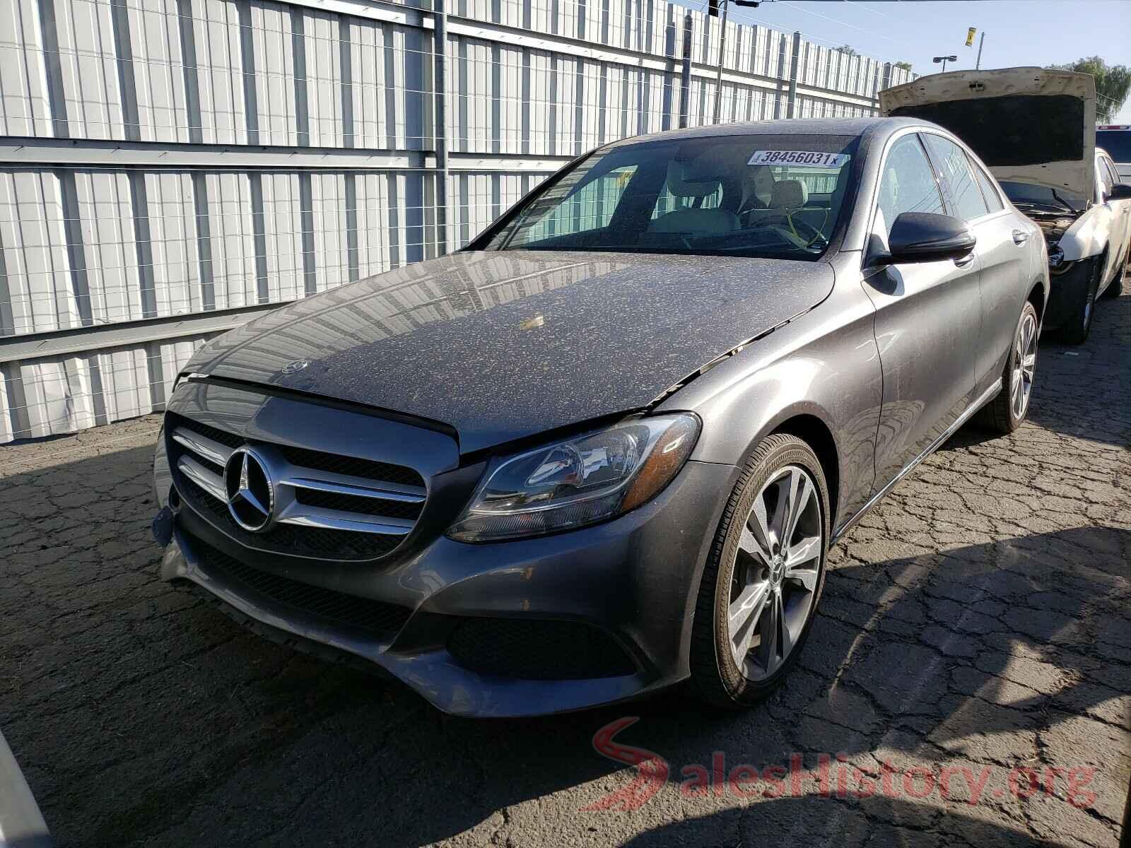 55SWF4JBXJU236463 2018 MERCEDES-BENZ C-CLASS