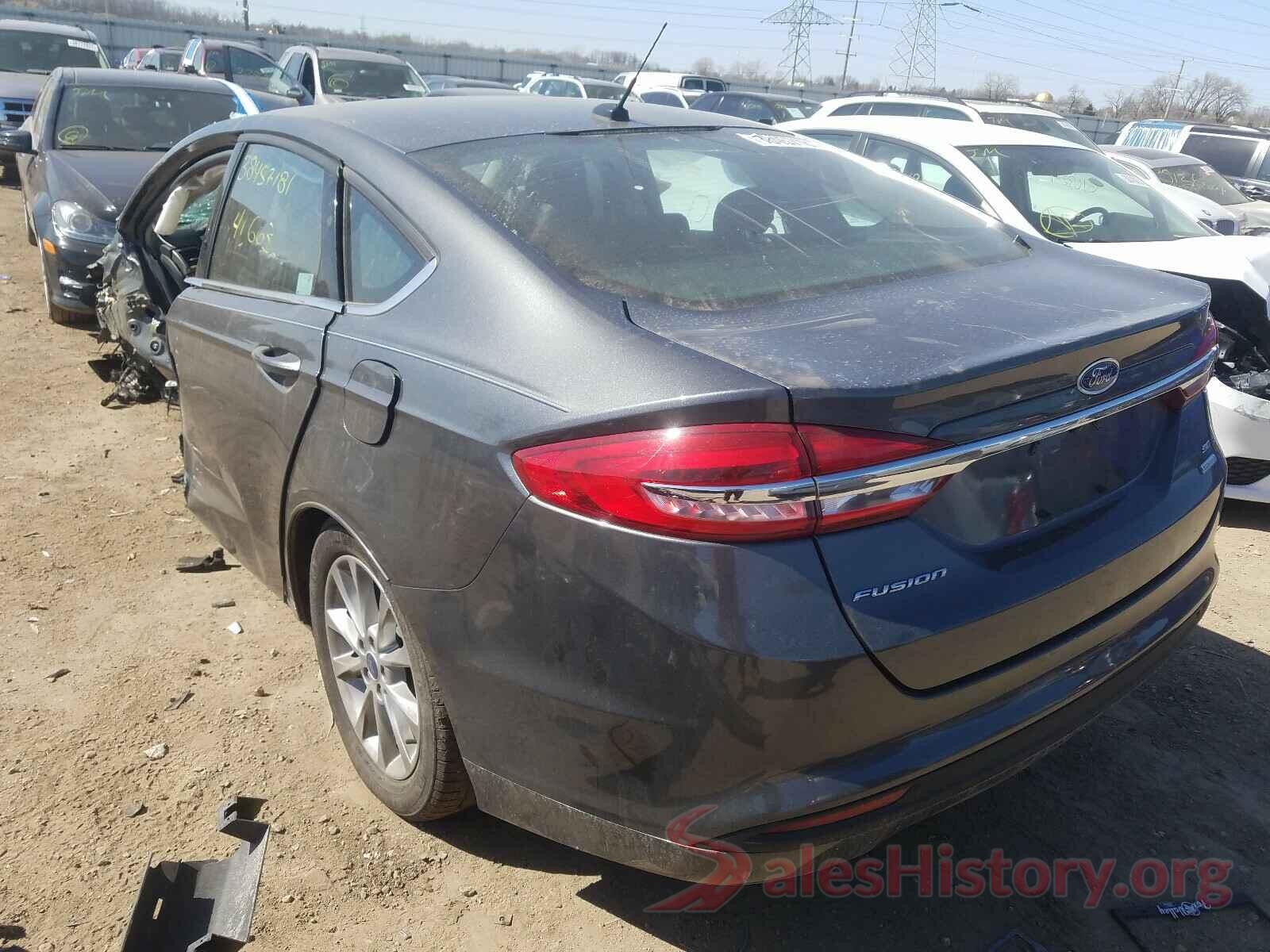 3FA6P0HD6HR282322 2017 FORD FUSION