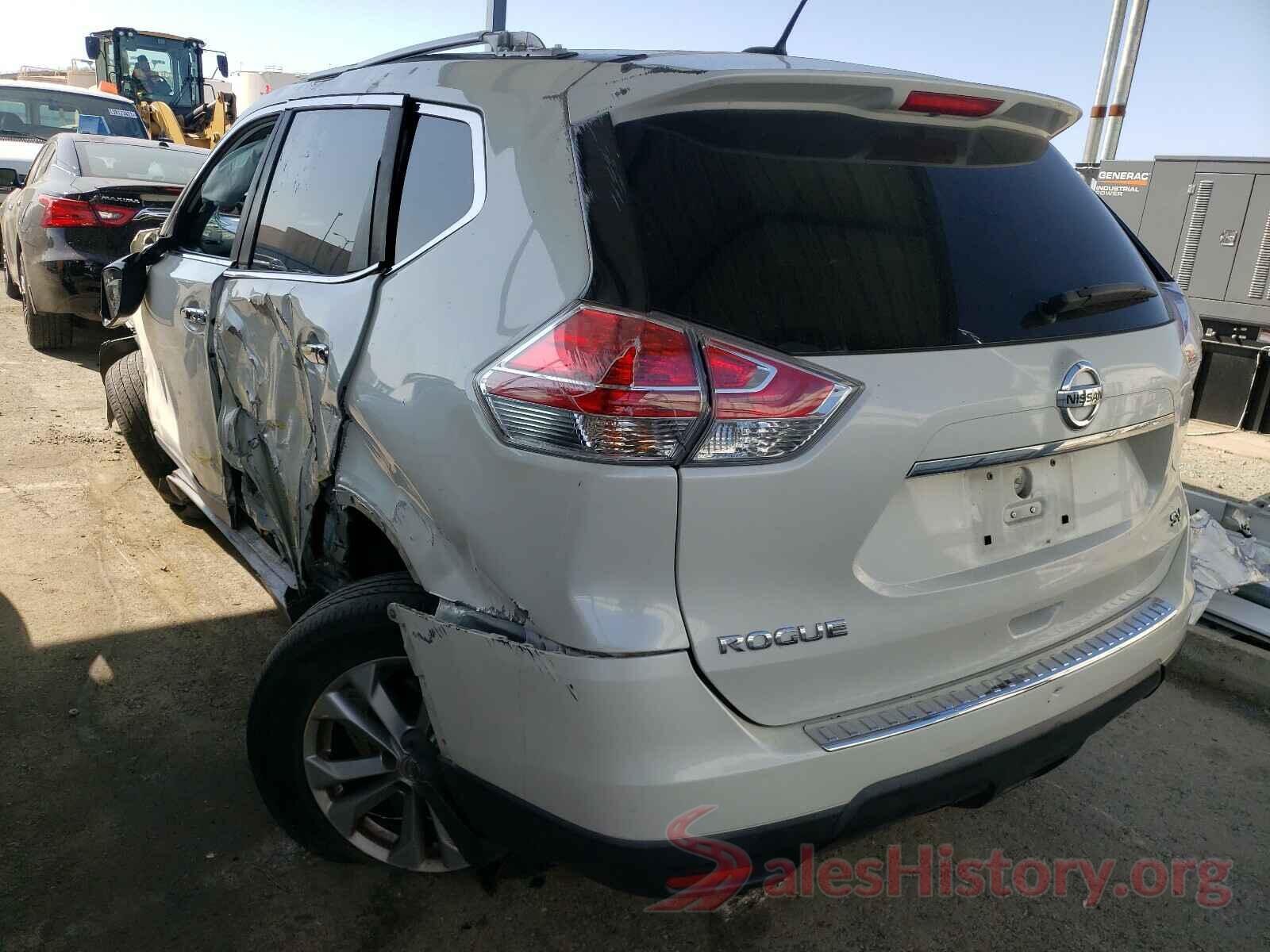 KNMAT2MT3GP630219 2016 NISSAN ROGUE