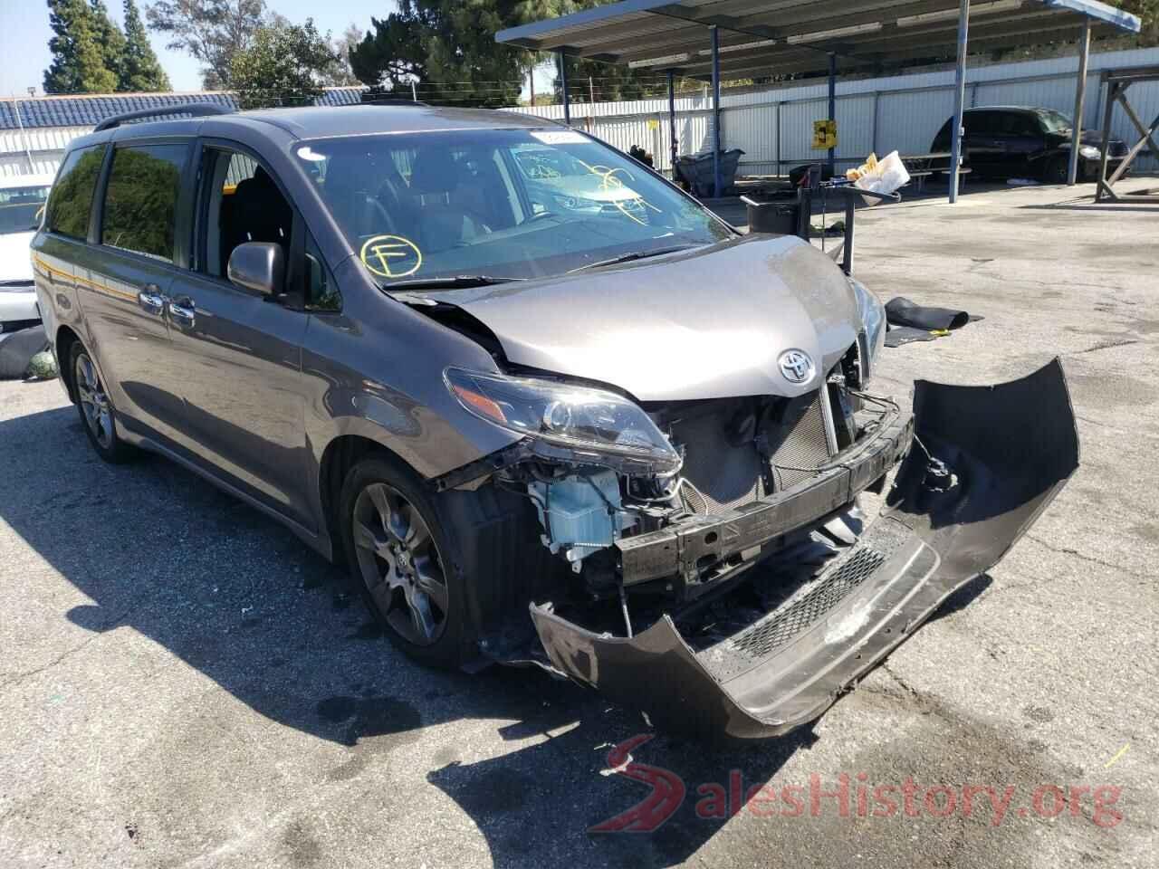 5TDXK3DC7GS704184 2016 TOYOTA SIENNA