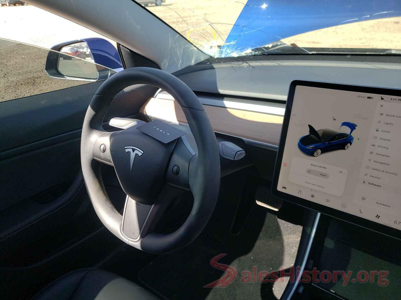 5YJ3E1EB9LF647968 2020 TESLA MODEL 3