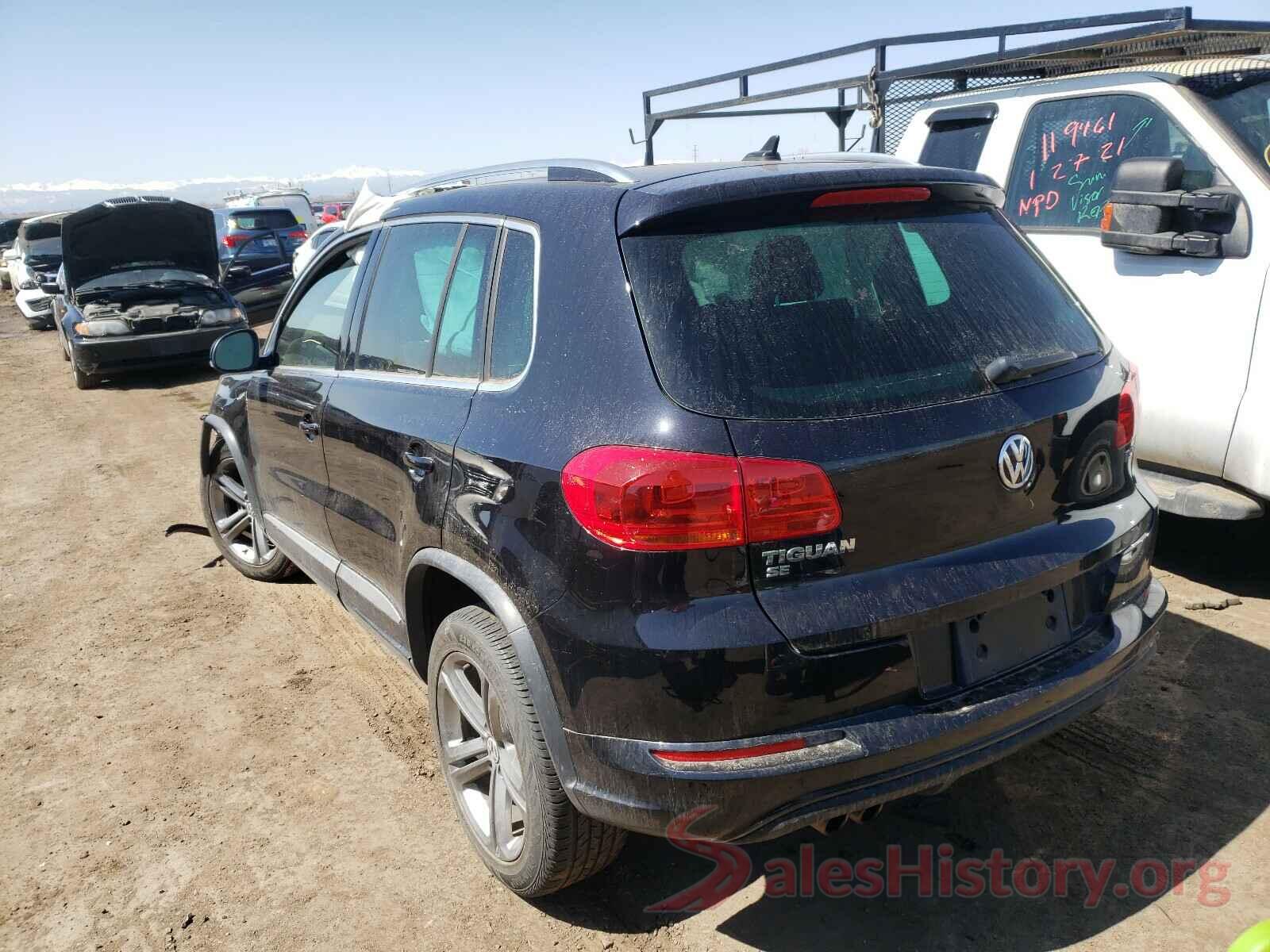 WVGTV7AX3HK014084 2017 VOLKSWAGEN TIGUAN