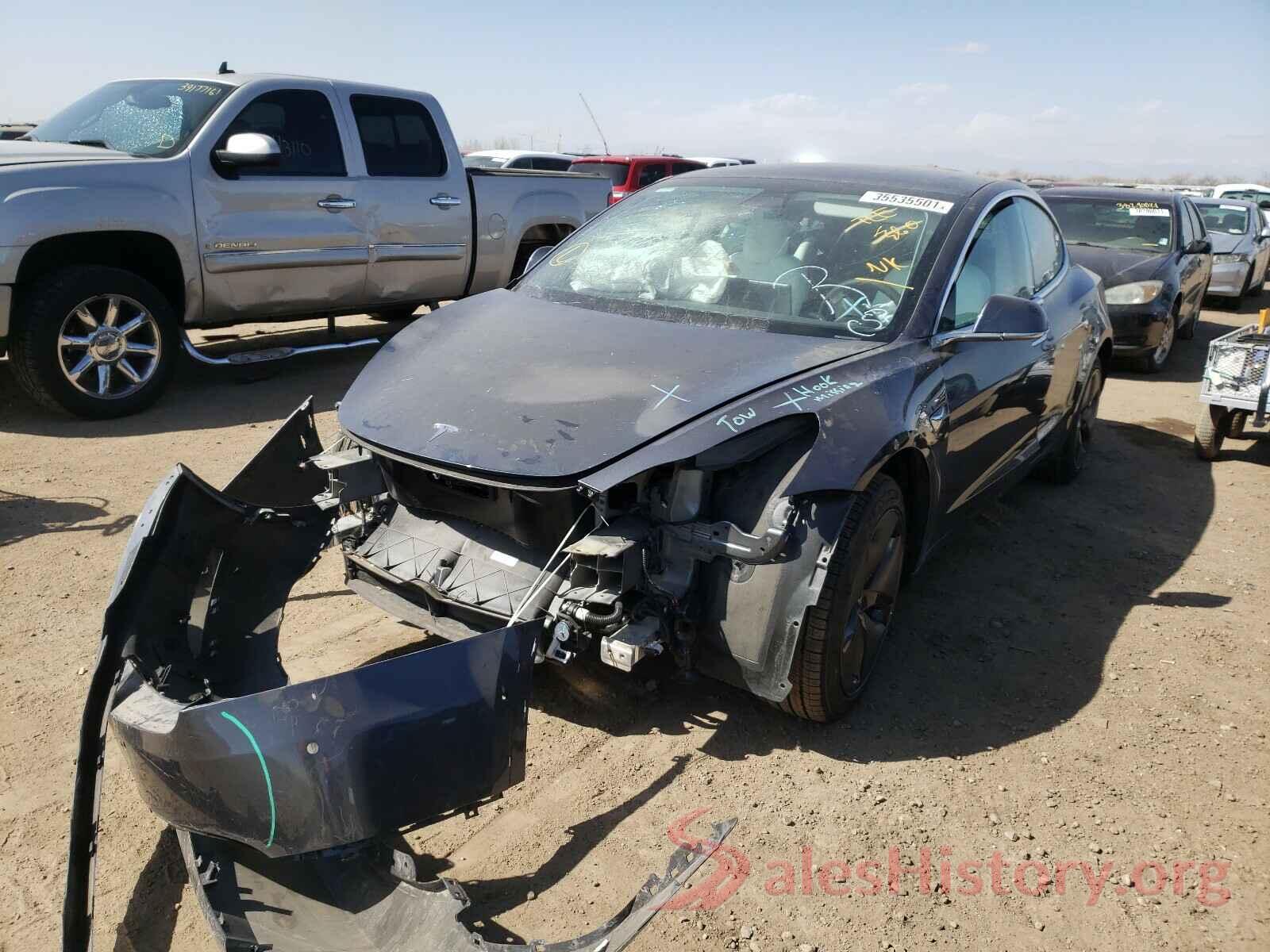 5YJ3E1EB3LF651384 2020 TESLA MODEL 3